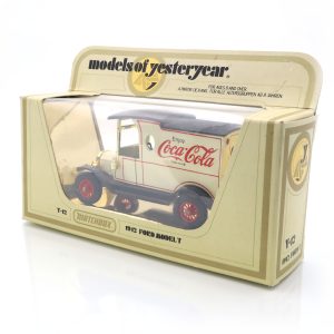 Y-12 1912 Ford Model T - Coca Cola Edition - Druckgussmodell - Sammler-Miniatur - Vintage-Replik - Matchbox Models Of Yesteryear