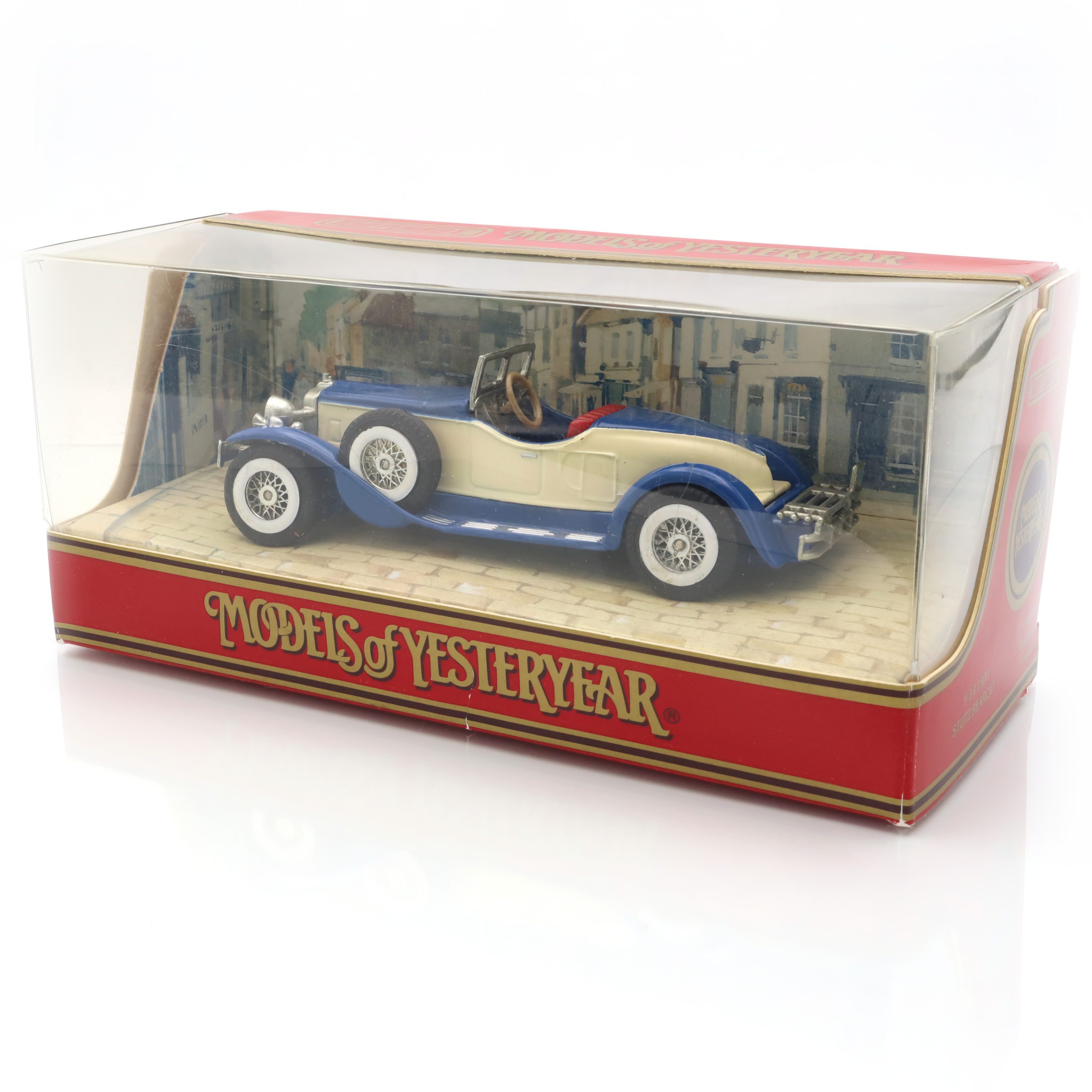 Y-14 1931 Stutz Bearcat - Antike Druckguss-Replik - Sammelbares Vintage-Modell - Klassisches Automodell Für Die Vitrine