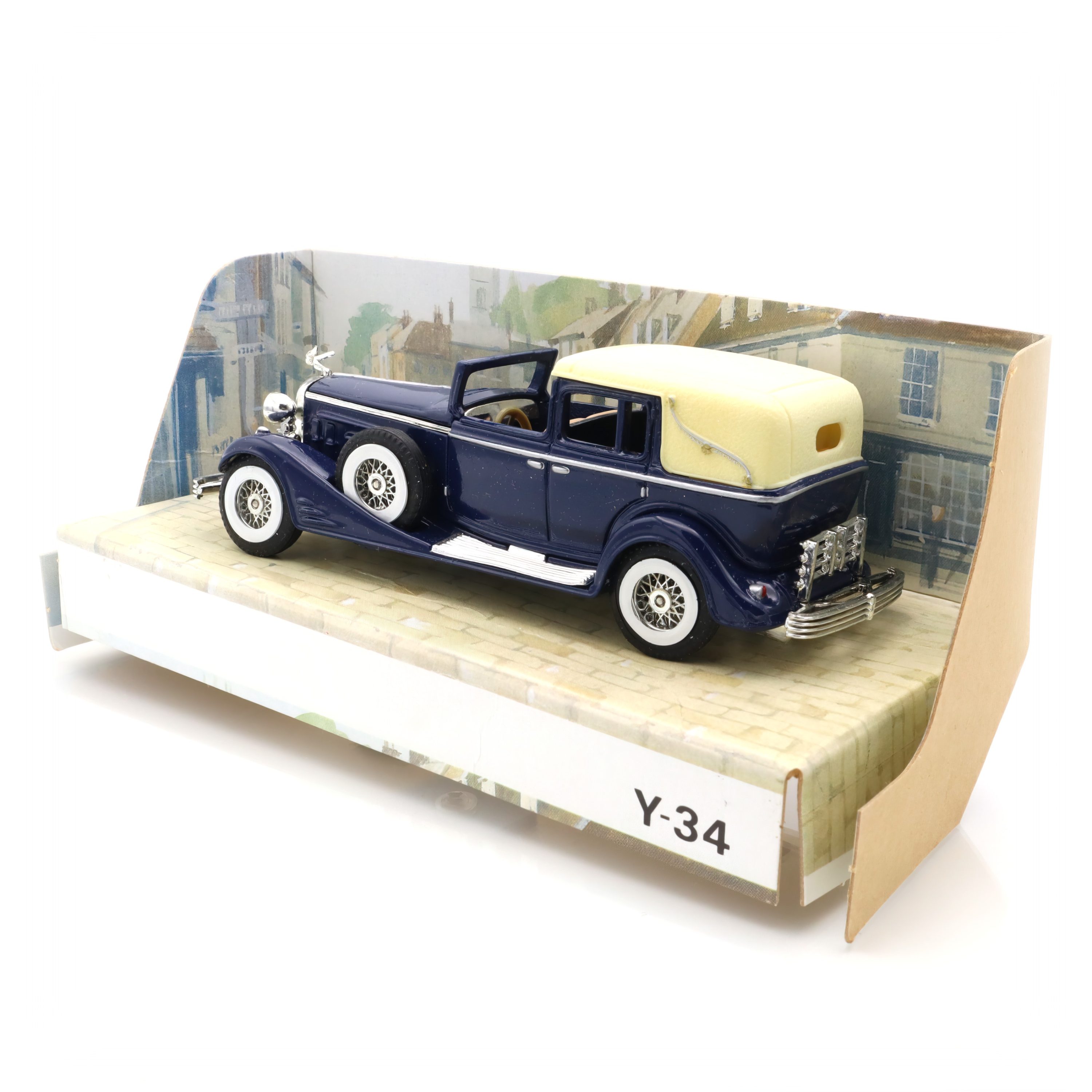 Y-34 Cadillac V16 - Modellauto Aus Druckguss Aus Den 1930er Jahren - Vintage Sammlerstück - Nachbildung Eines Klassischen Automobils