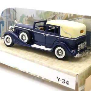 Y-34 Cadillac V16 - Modellauto Aus Druckguss Aus Den 1930er Jahren - Vintage Sammlerstück - Nachbildung Eines Klassischen Automobils