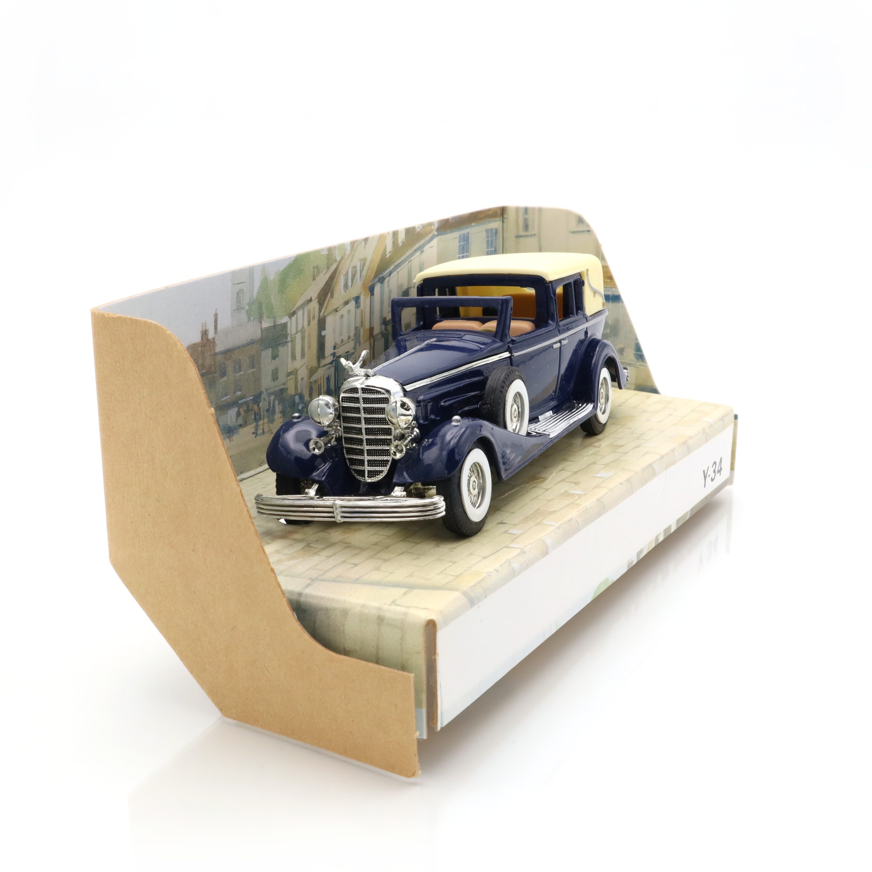 Y-34 Cadillac V16 - Modellauto Aus Druckguss Aus Den 1930er Jahren - Vintage Sammlerstück - Nachbildung Eines Klassischen Automobils