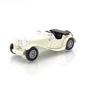 Y-1 1936 Jaguar SS100 - Vintage Diecast-Sammlermodell - Modelle Aus Vergangenen Zeiten - Lesney Matchbox - Klassischer Sportwagen