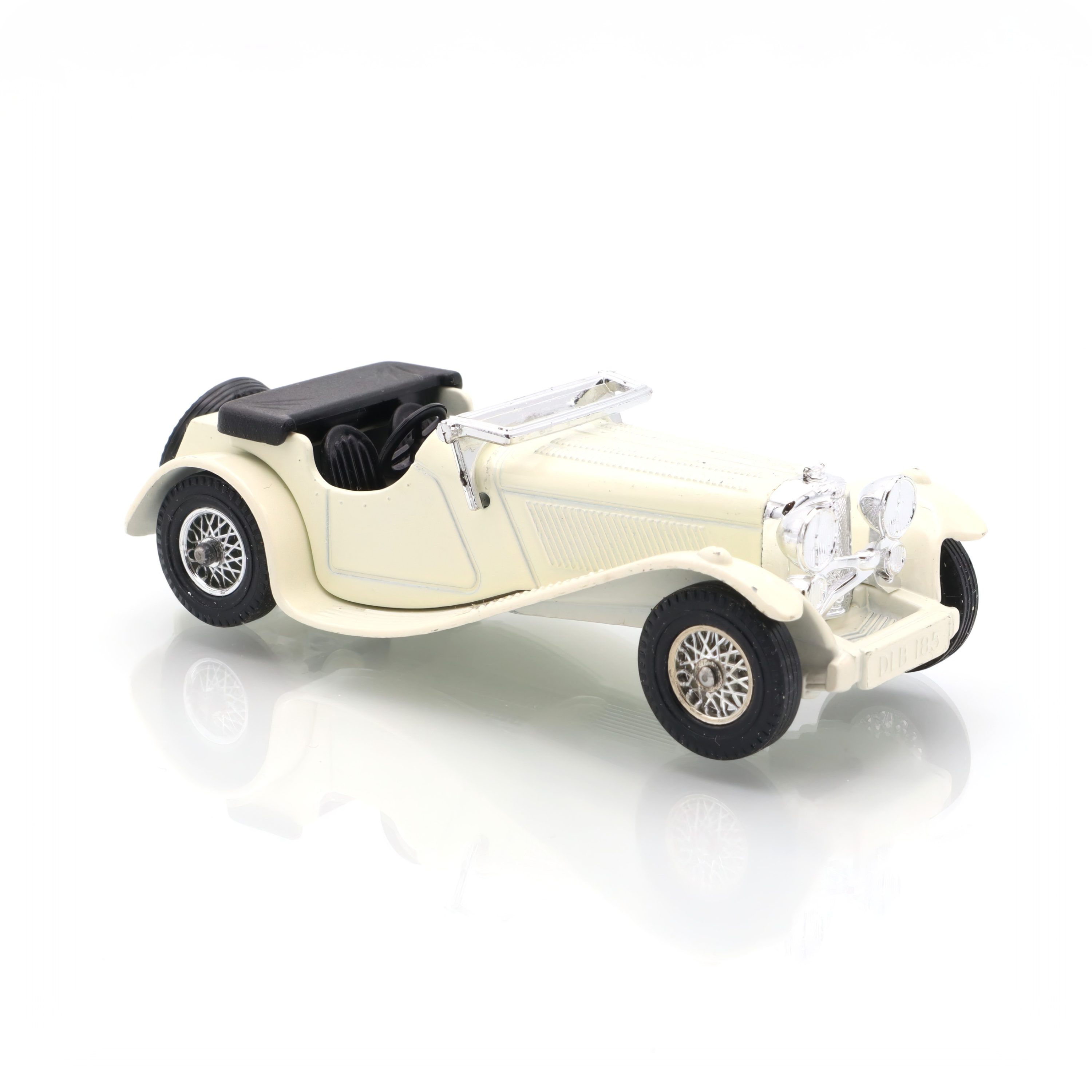 Y-1 1936 Jaguar SS100 - Vintage Diecast-Sammlermodell - Modelle Aus Vergangenen Zeiten - Lesney Matchbox - Klassischer Sportwagen