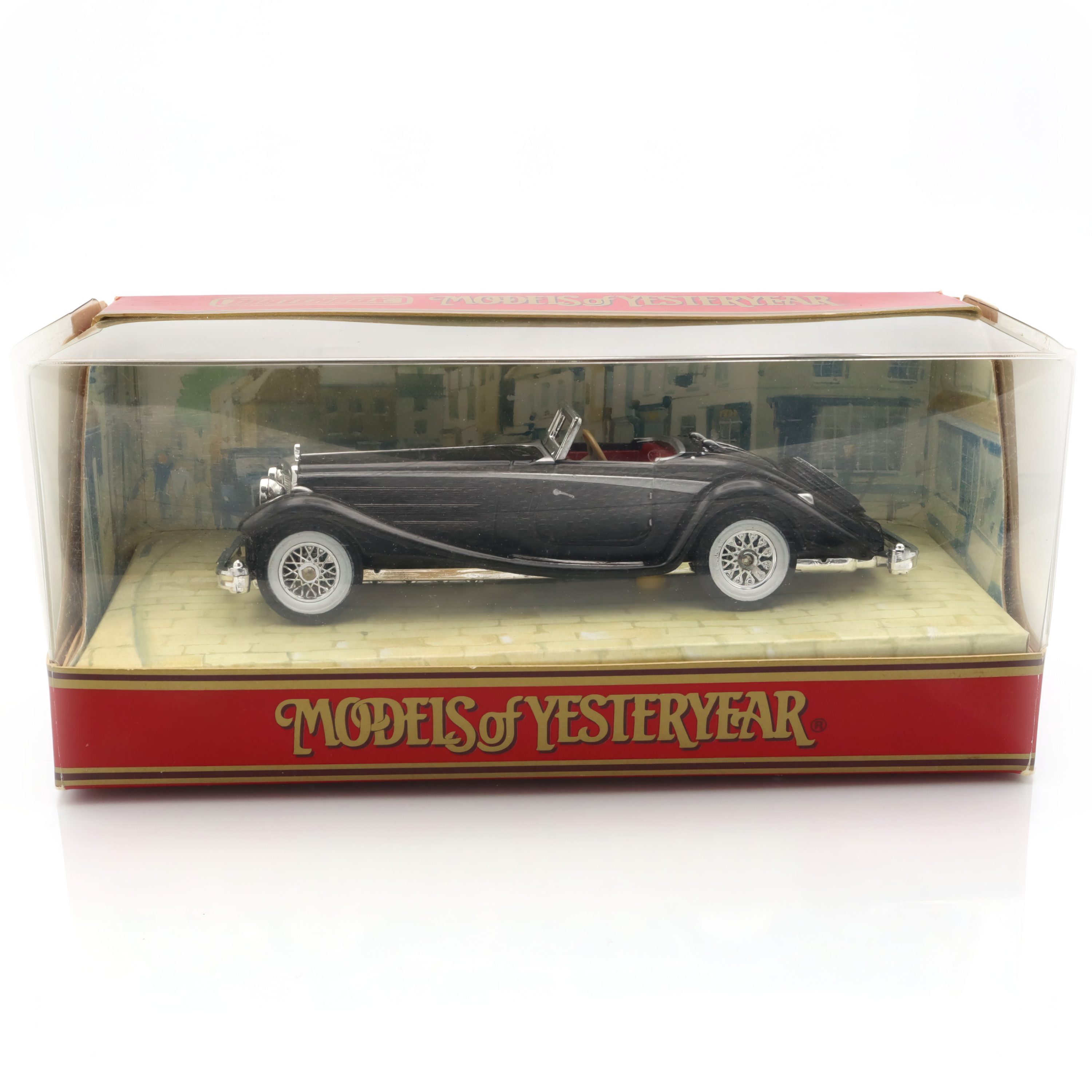 Y-20 Mercedes Benz Roadster - Vintage Druckguss-Sammlerstück - Matchbox Models Of Yesteryear - Seltenes Antikes Spielzeug