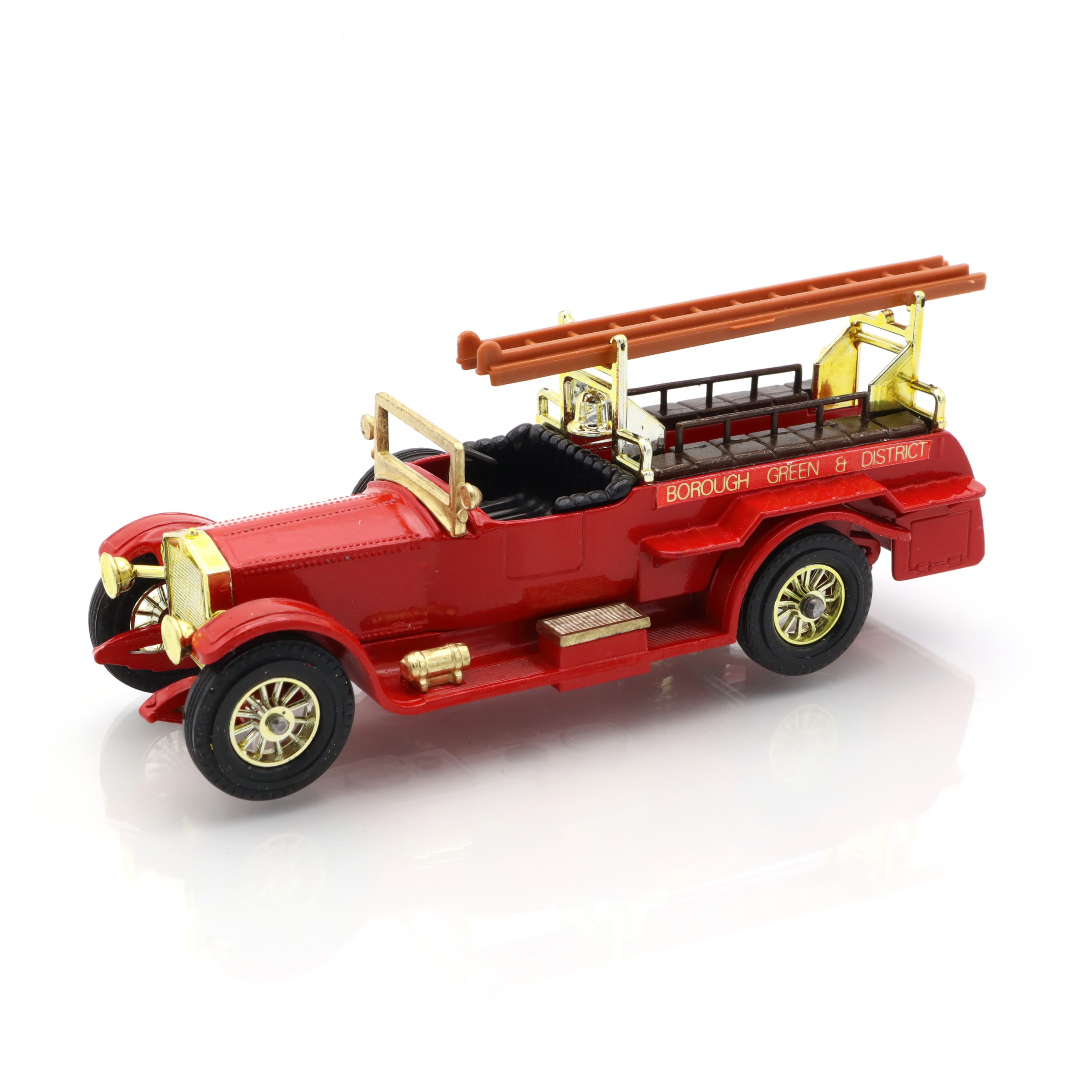 Y-6 1912 Rolls-Royce Feuerwehrwagen - Vintage Diecast Sammlerstück - Klassisches Automodell - Matchbox Modelle Vergangener Zeiten