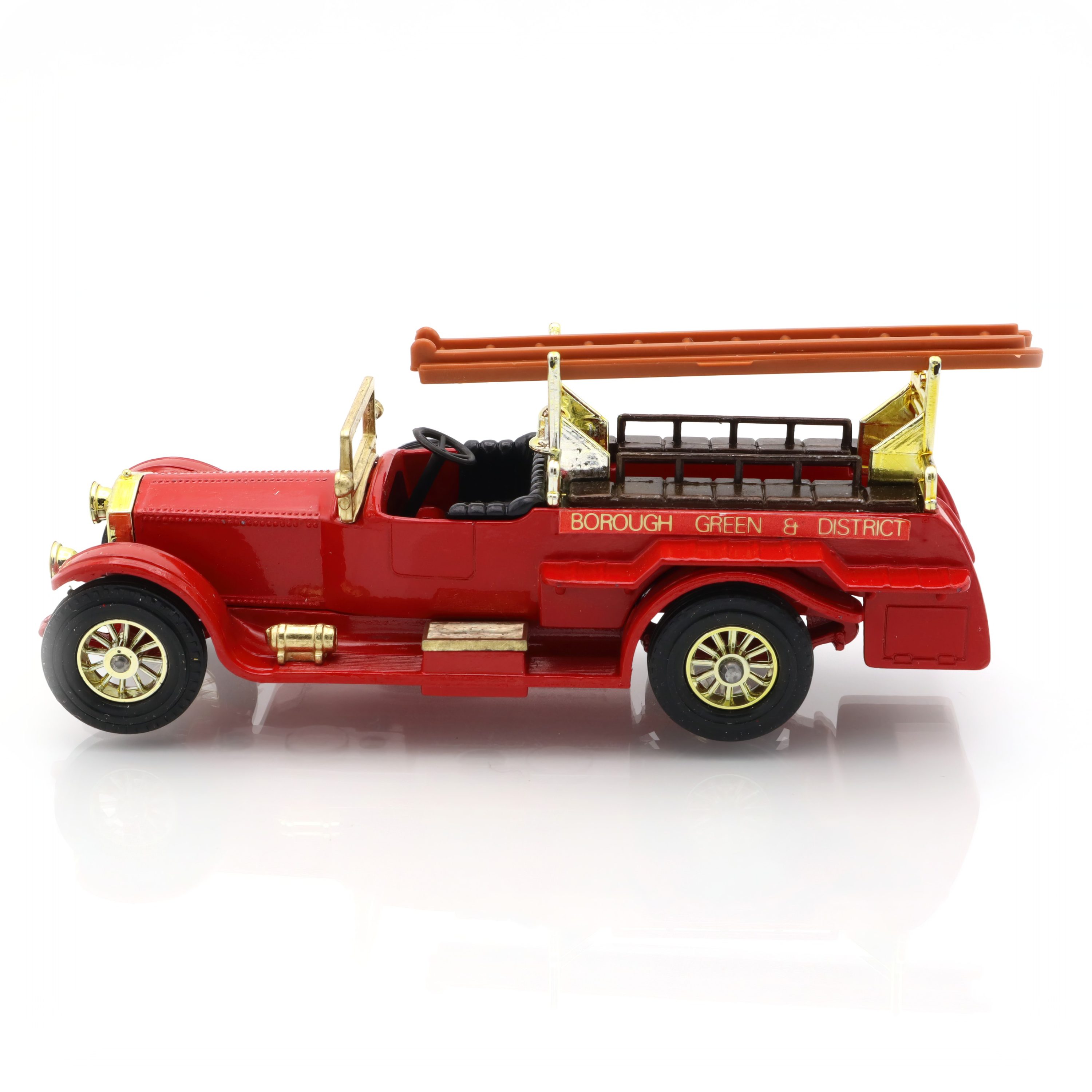 Y-6 1912 Rolls-Royce Feuerwehrwagen - Vintage Diecast Sammlerstück - Klassisches Automodell - Matchbox Modelle Vergangener Zeiten