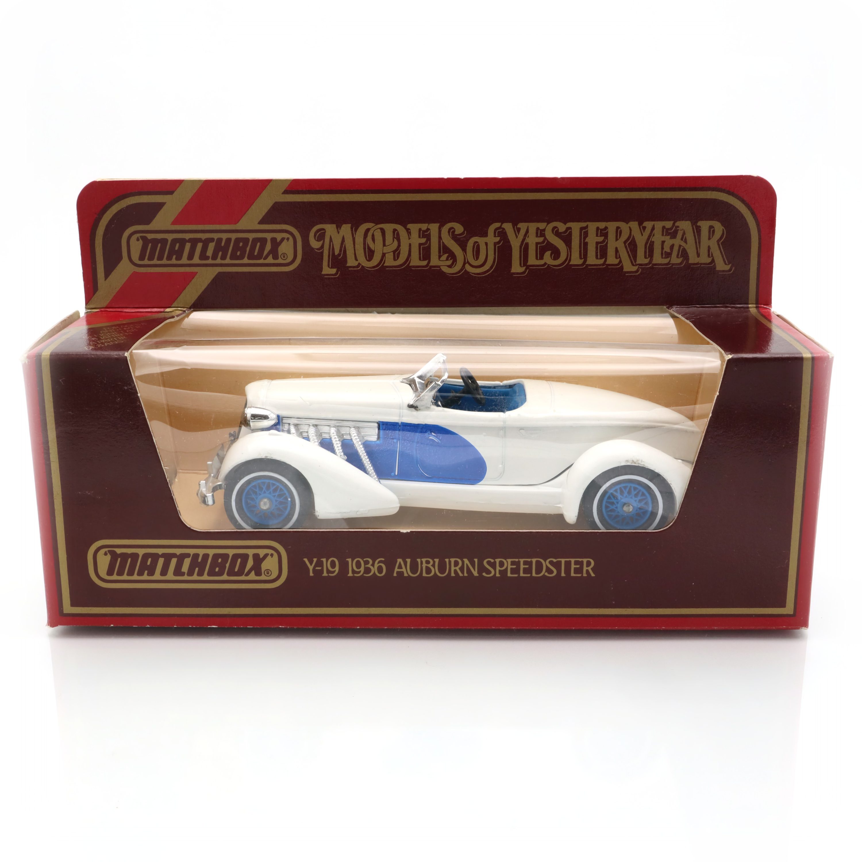 Y-19 Auburn 851 Speedster - Vintage Druckgussauto - Sammleredition - Klassisches Automodell - Detailliertes Miniaturmodell