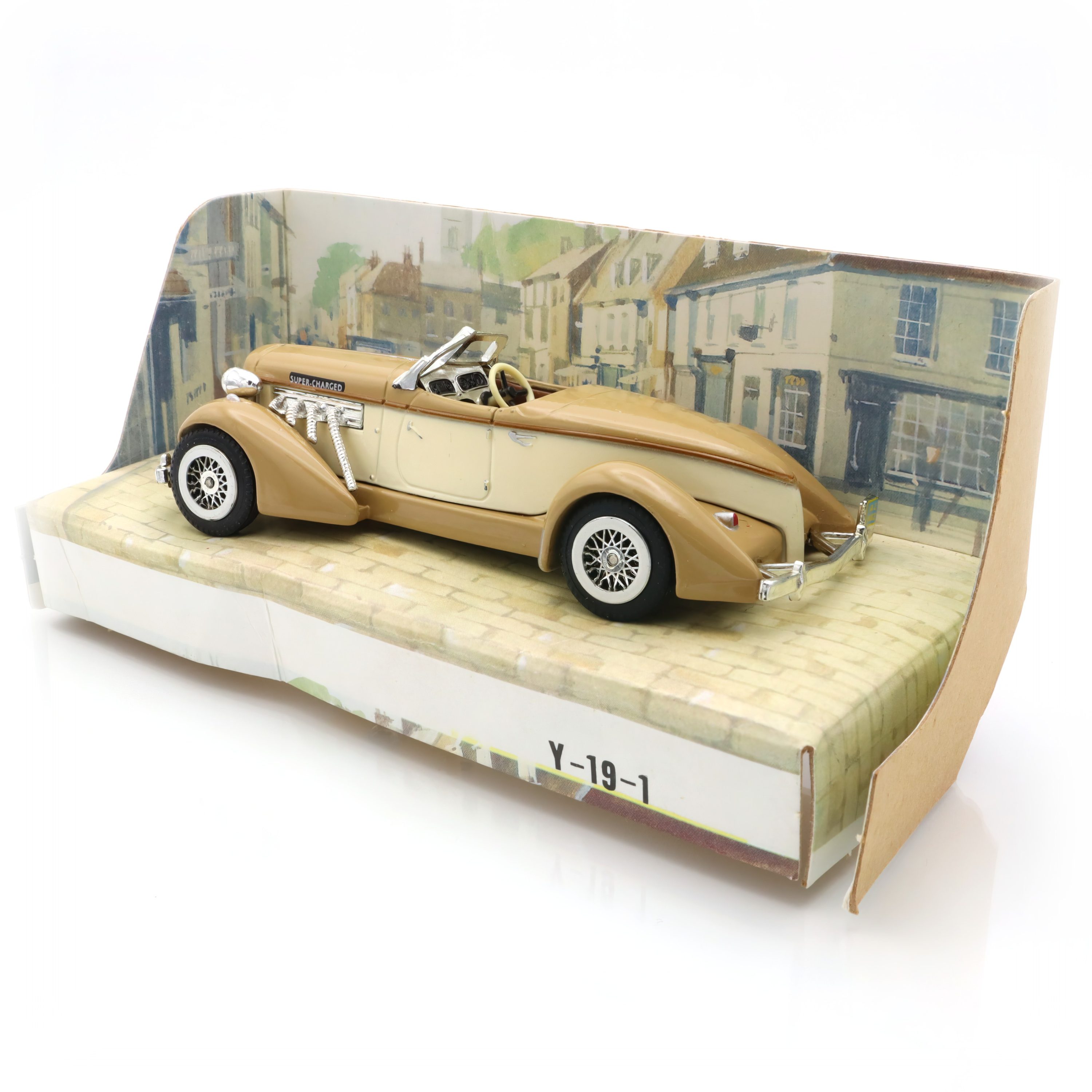 Y-19 Auburn 851 Roadster - Vintage Diecast-Auto - Sammlerstück Matchbox - Modellfahrzeug Im Maßstab