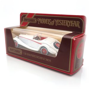 Y-20 1938 Mercedes-Benz 540K - Vintage Matchbox Yesteryear Kollektion - Druckguss Modellauto - Seltenes Sammlerstück - Neuzustand