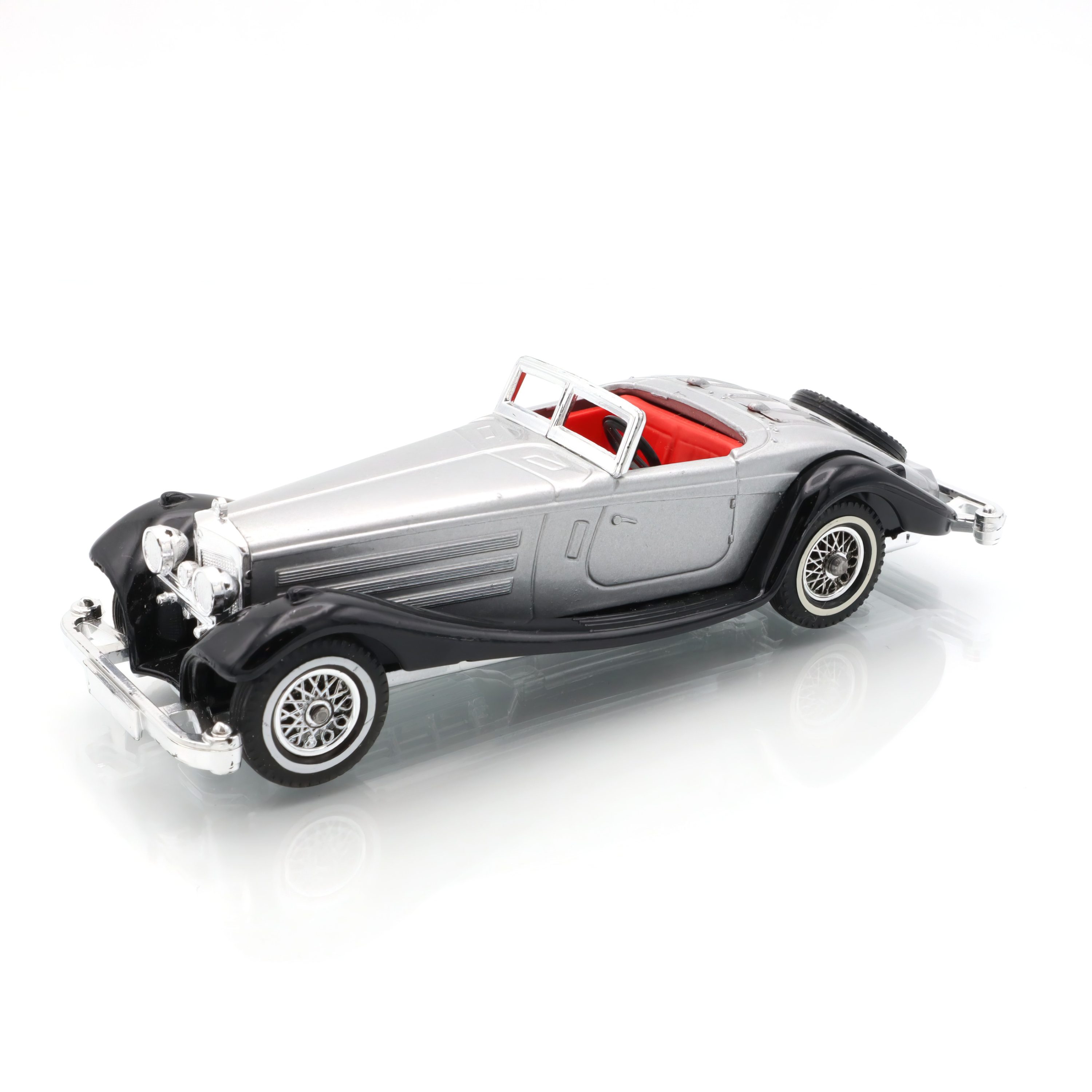 Y-20 1937 Mercedes-Benz 540K - Vintage Druckguss Sammlermodell - Klassischer Auto-Nachbau - Detailliertes Modellauto Im Maßstab