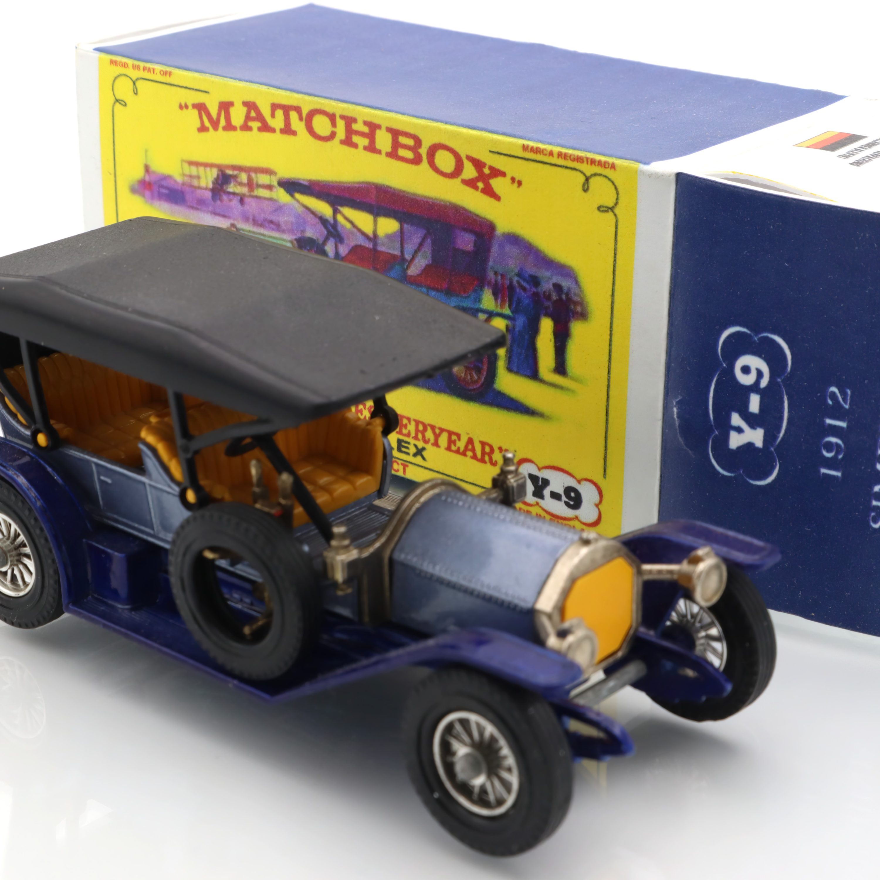 Y-9 1912 Simplex-50 - Vintage Druckguss Modell - Klassischer Sammlerwagen - Antikes Spielzeugfahrzeug - Historische Nachbildung