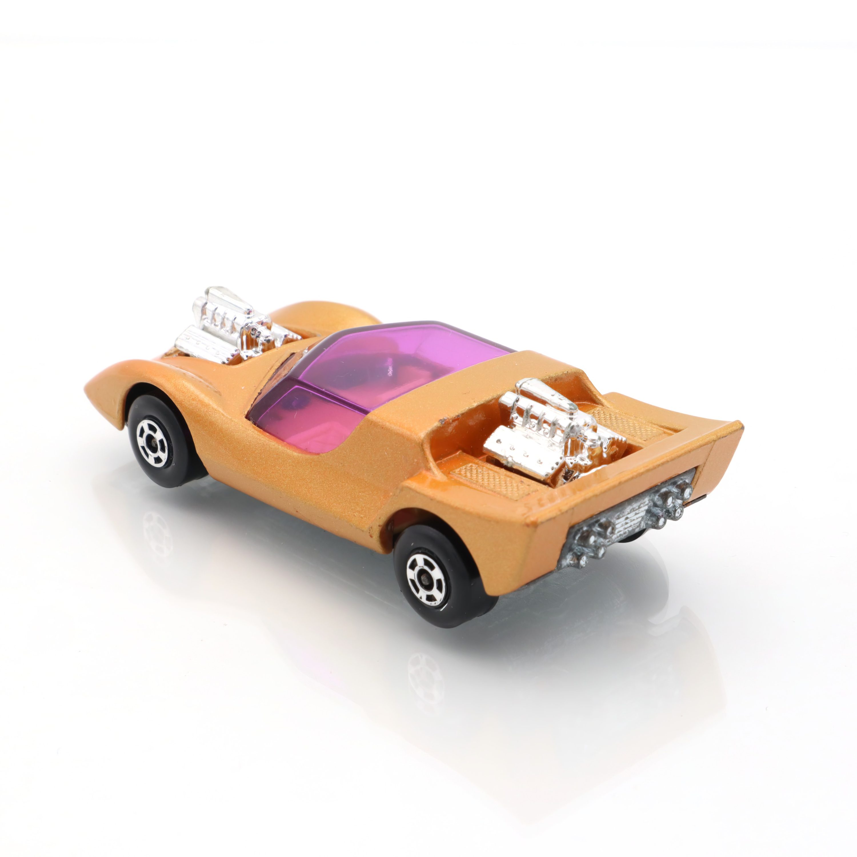 Matchbox Superfast 4 Gruesome Twosome - Vintage Modellauto Aus Metall - Sammlerspielzeug - Retro Matchbox Auto - Seltenes Diecast Fahrzeug