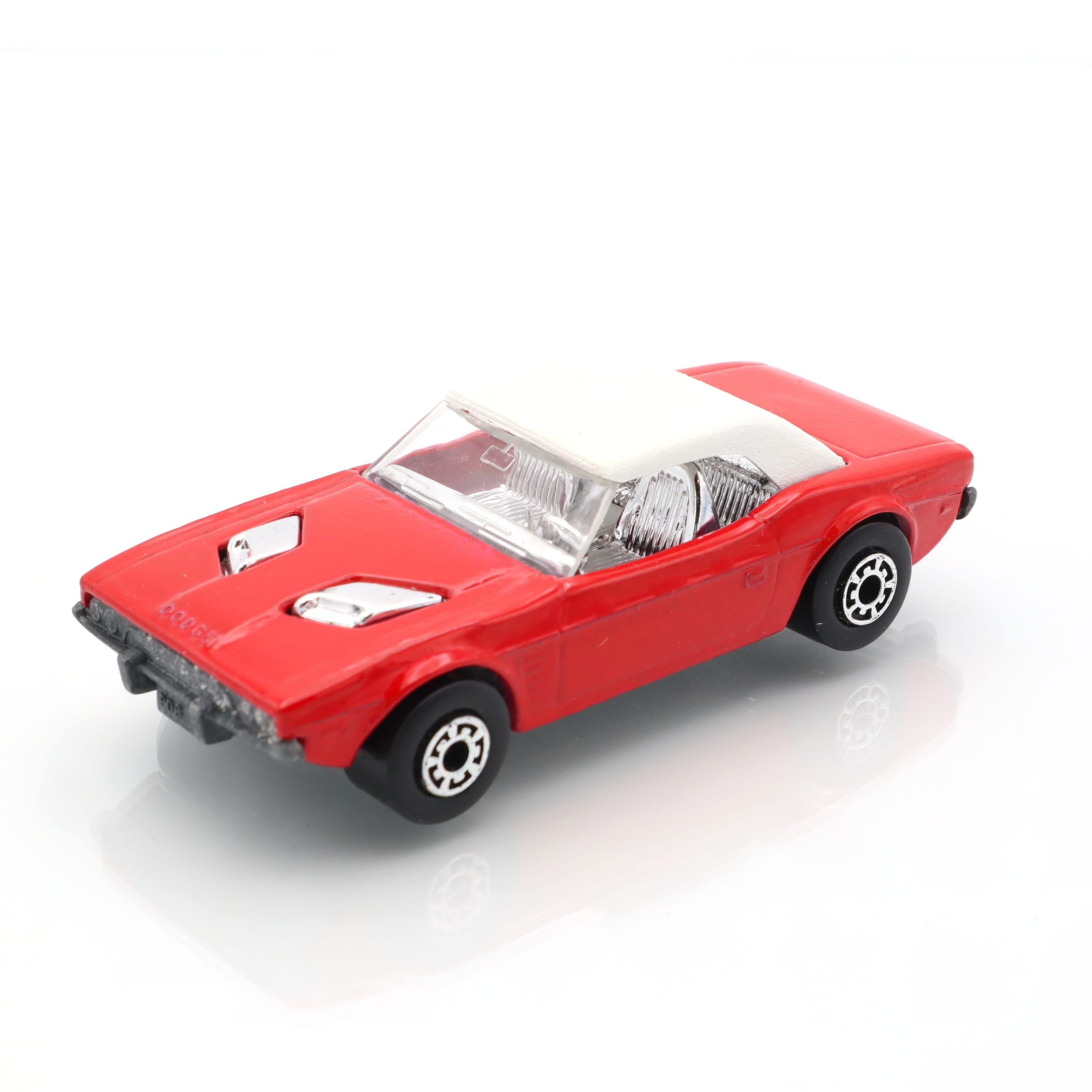 Matchbox Superfast 1 Dodge Challenger - Vintage Druckguss-Auto - Sammler-Spielzeugauto - Klassisches Muscle-Car-Modell