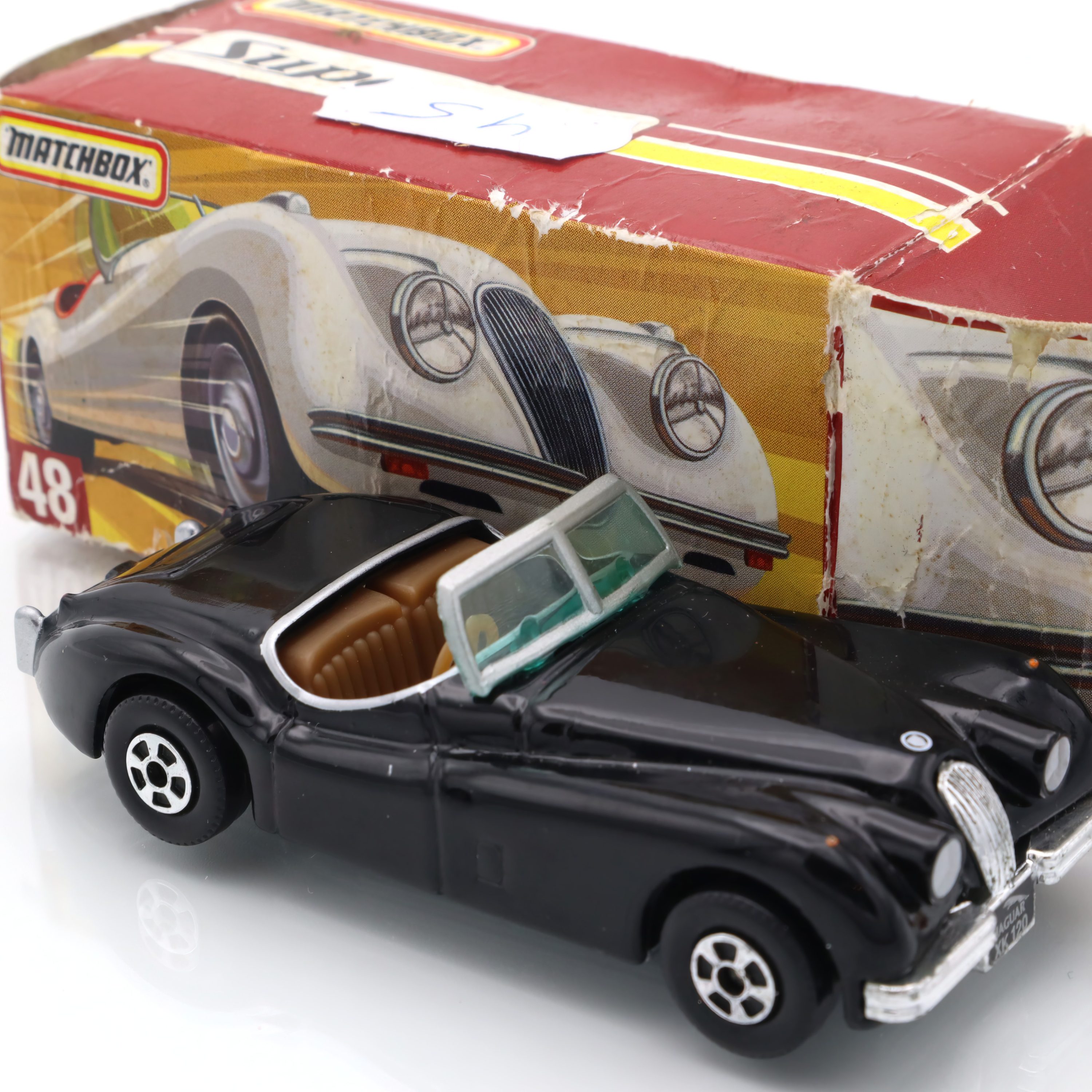 Superfast 48 Jaguar XK-120 - Vintage-Automodell - Sammler Diecast - Klassische Automobil-Memorabilien - Retro Auto-Dekoration