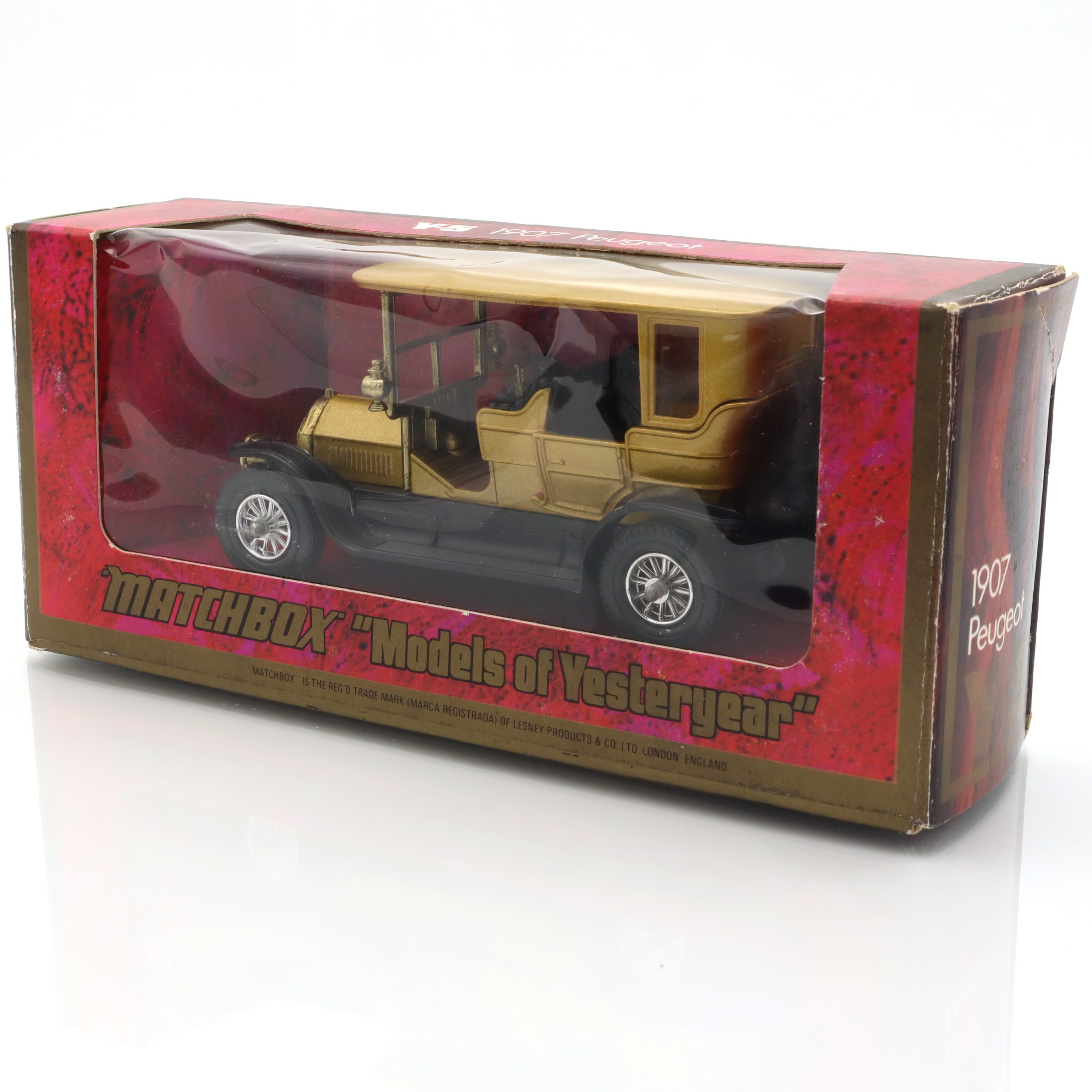 Y-5 1907 Peugeot - Vintage Sammlerauto - Klassisches Diecast Modell - Zeitlose Automobil-Replik - Dekoration Im Antikstil