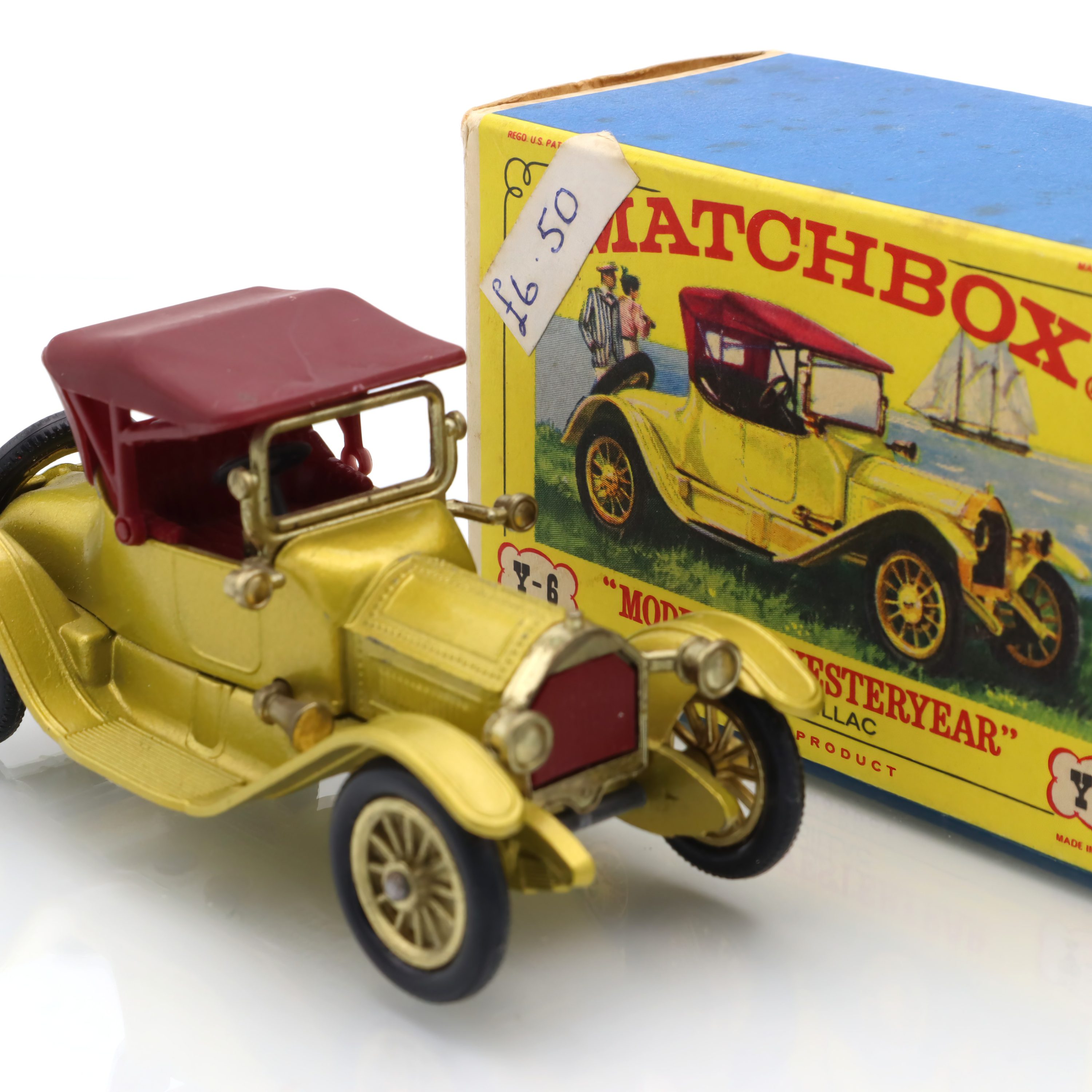 Y-6 Cadillac Roadster - Vintage Diecast Sammlerstück - Detailliertes Modell Eines Klassischen Autos - Luxusautomobil Der 1920er Jahre