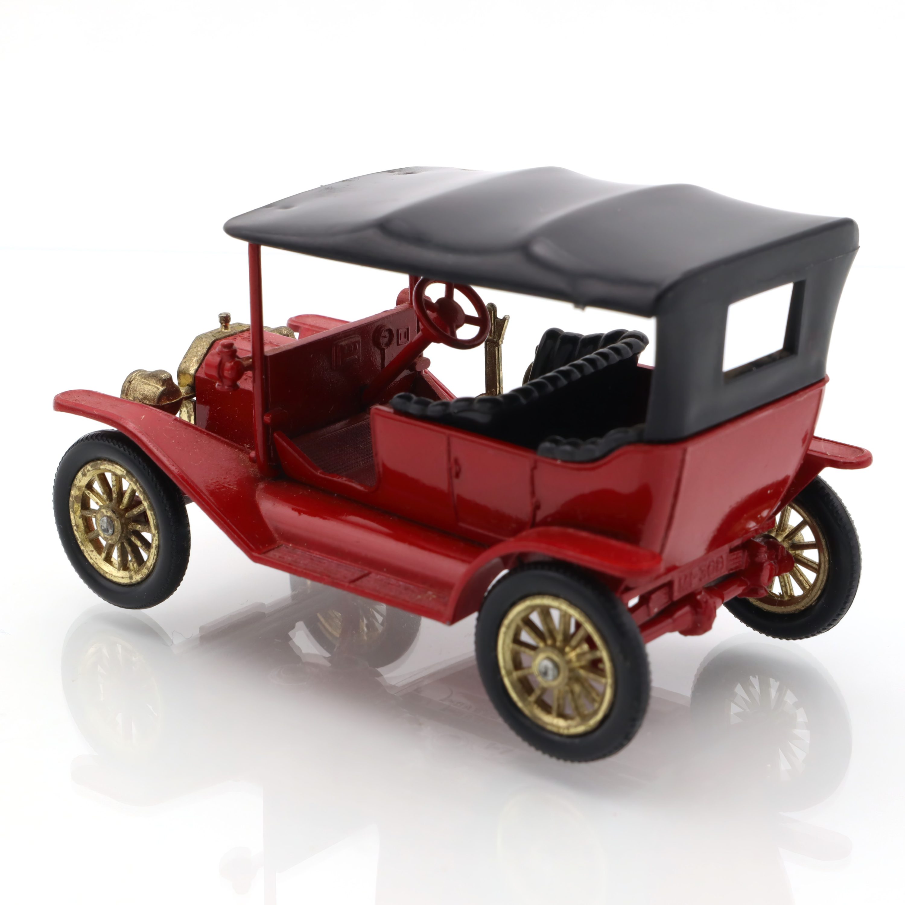 Y-1 1911 Ford Modell T - Vintage Druckguss-Sammlerstück - Antike Auto-Replika - Klassisches Spielzeugmodell