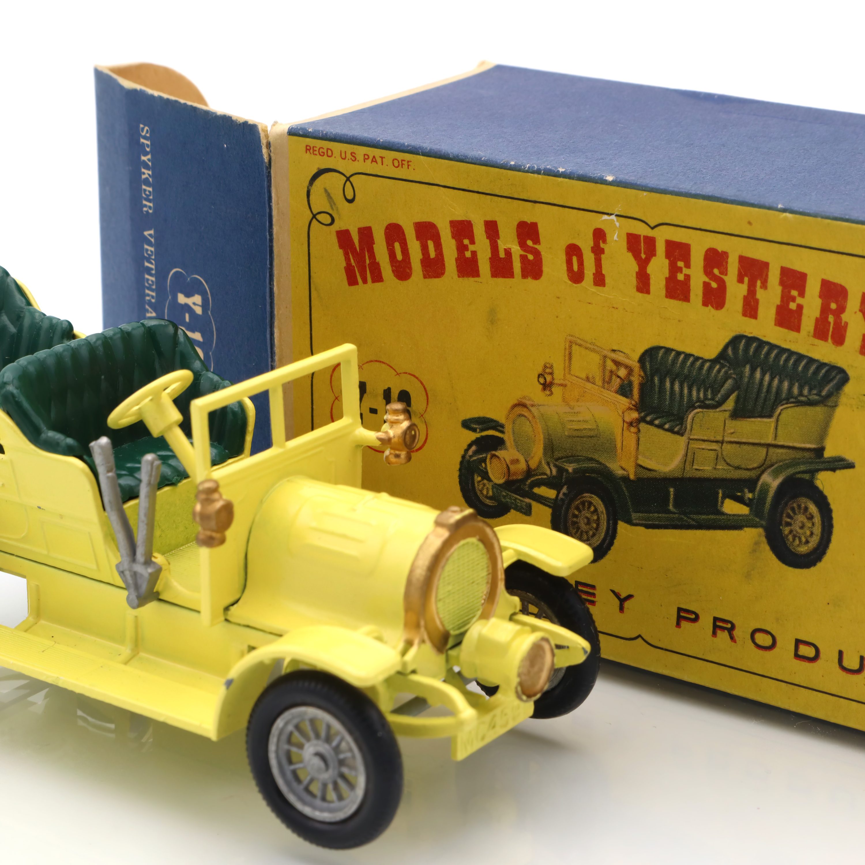 Y-16 Spyker Veteran - Vintage Modellauto Aus Druckguss - Sammler-Spielzeugauto - Klassischer Niederländischer Automobil
