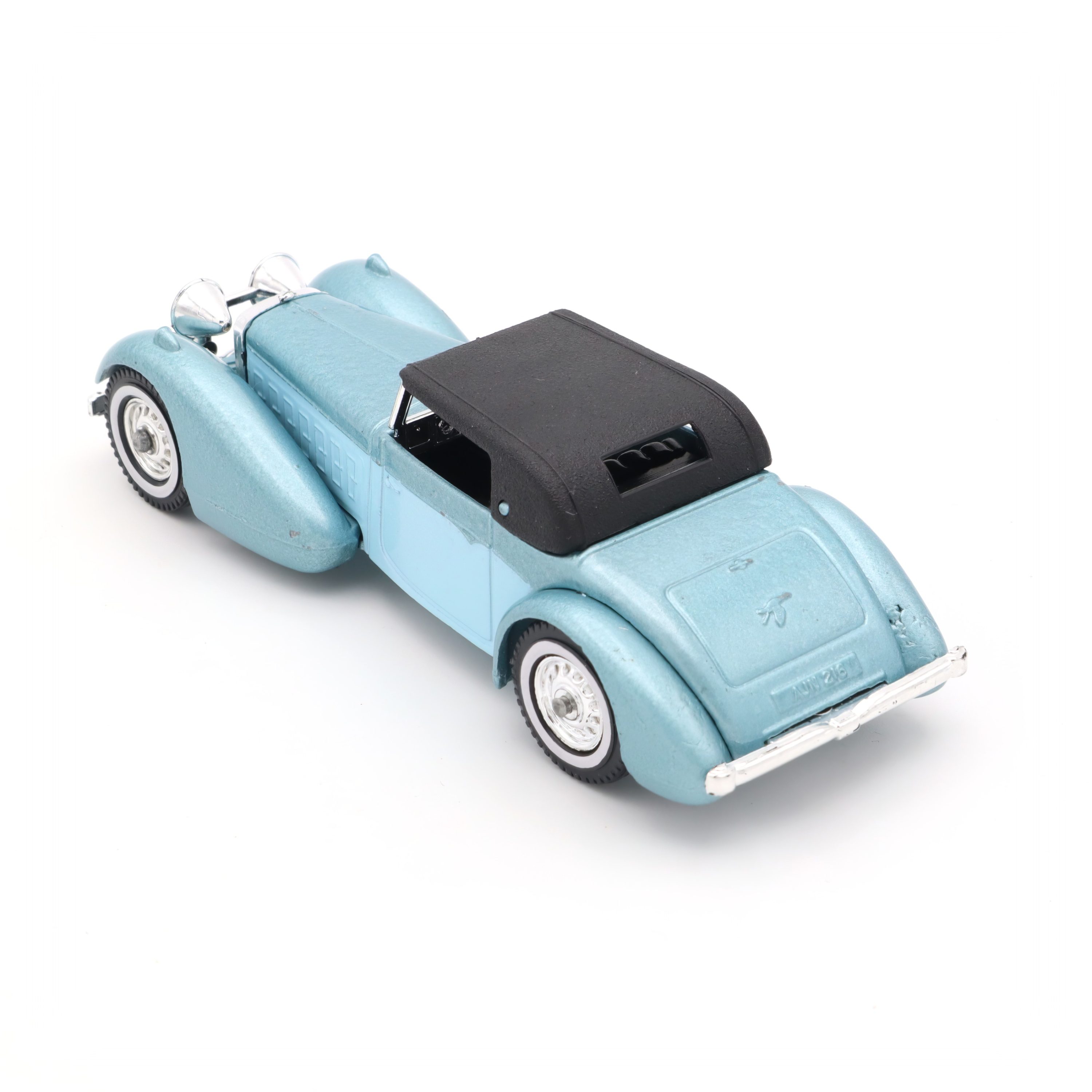 Y-17 Hispano Suiza Blau - Vintage Druckguss Auto - Sammler Spielzeugfahrzeug - Klassische Auto Replik - Miniatur Auto Modell