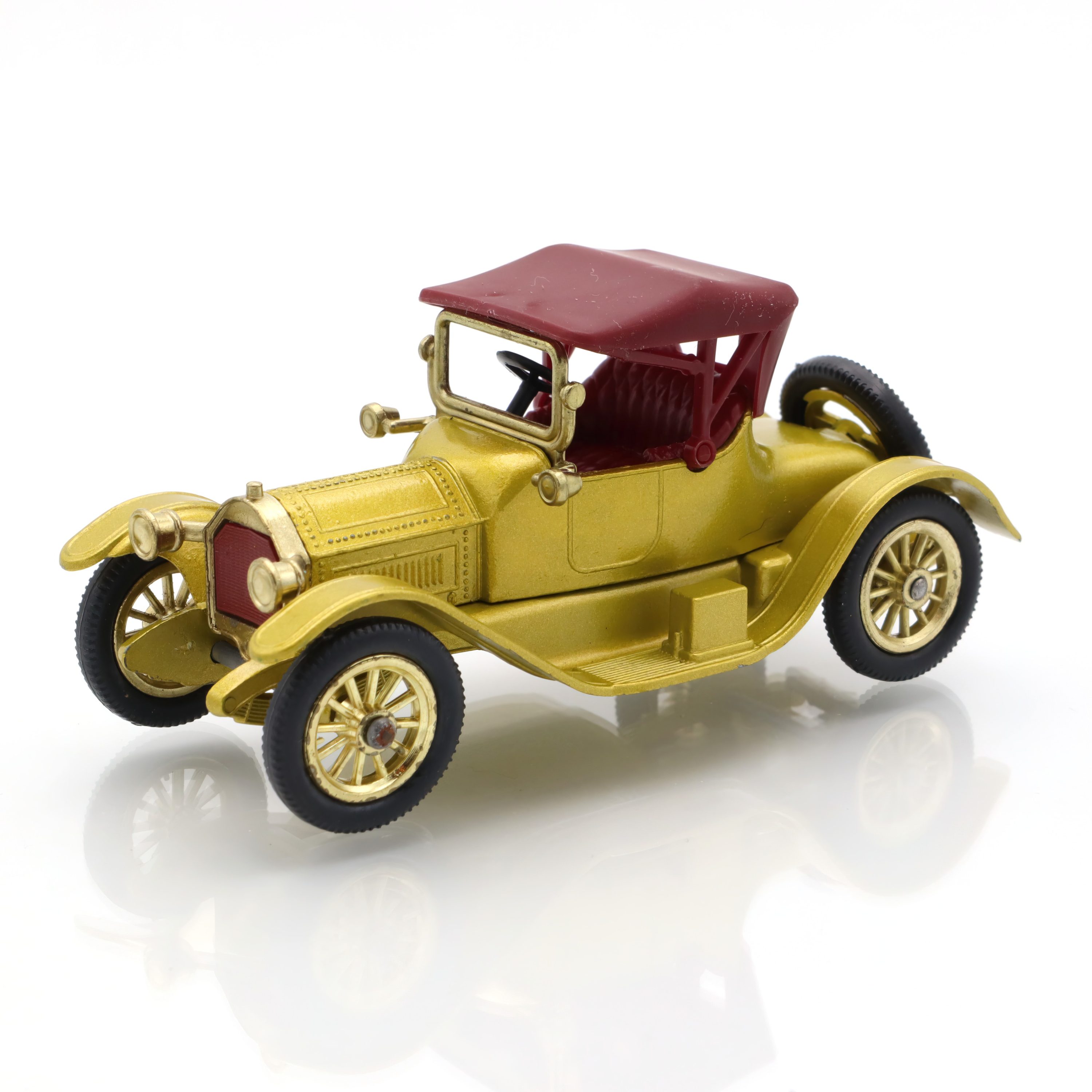 Y-6 1913 Cadillac Roadster - Vintage Sammlerstück - Druckgussmodell - Klassischer Amerikanischer Wagen - Matchbox Modelle Von Gestern