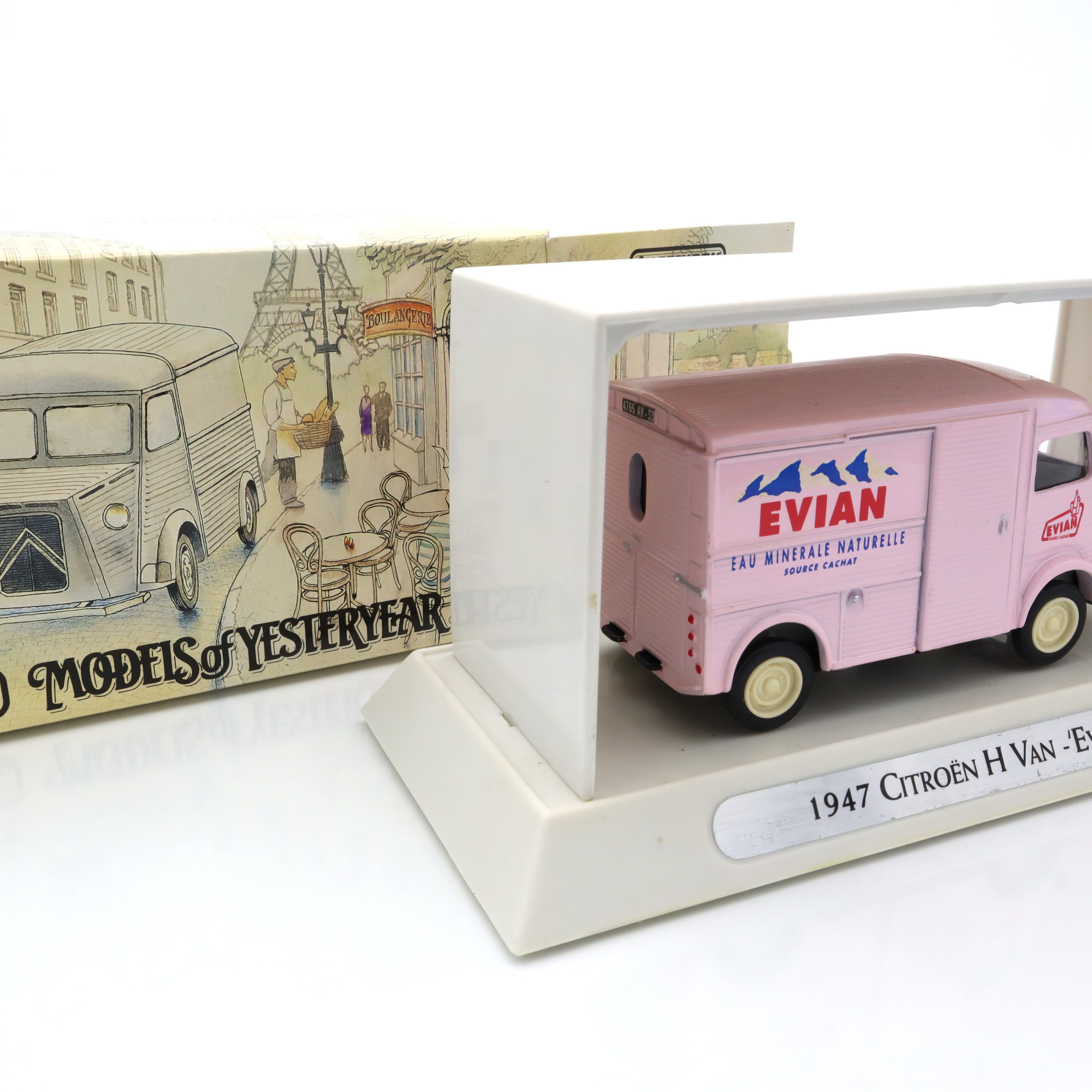 1947 Citroën H-Van Evian - Vintage Französischer Lieferwagen - Sammlerstück - Retro Automobil Dekor - Geschenk Für Oldtimer-Liebhaber