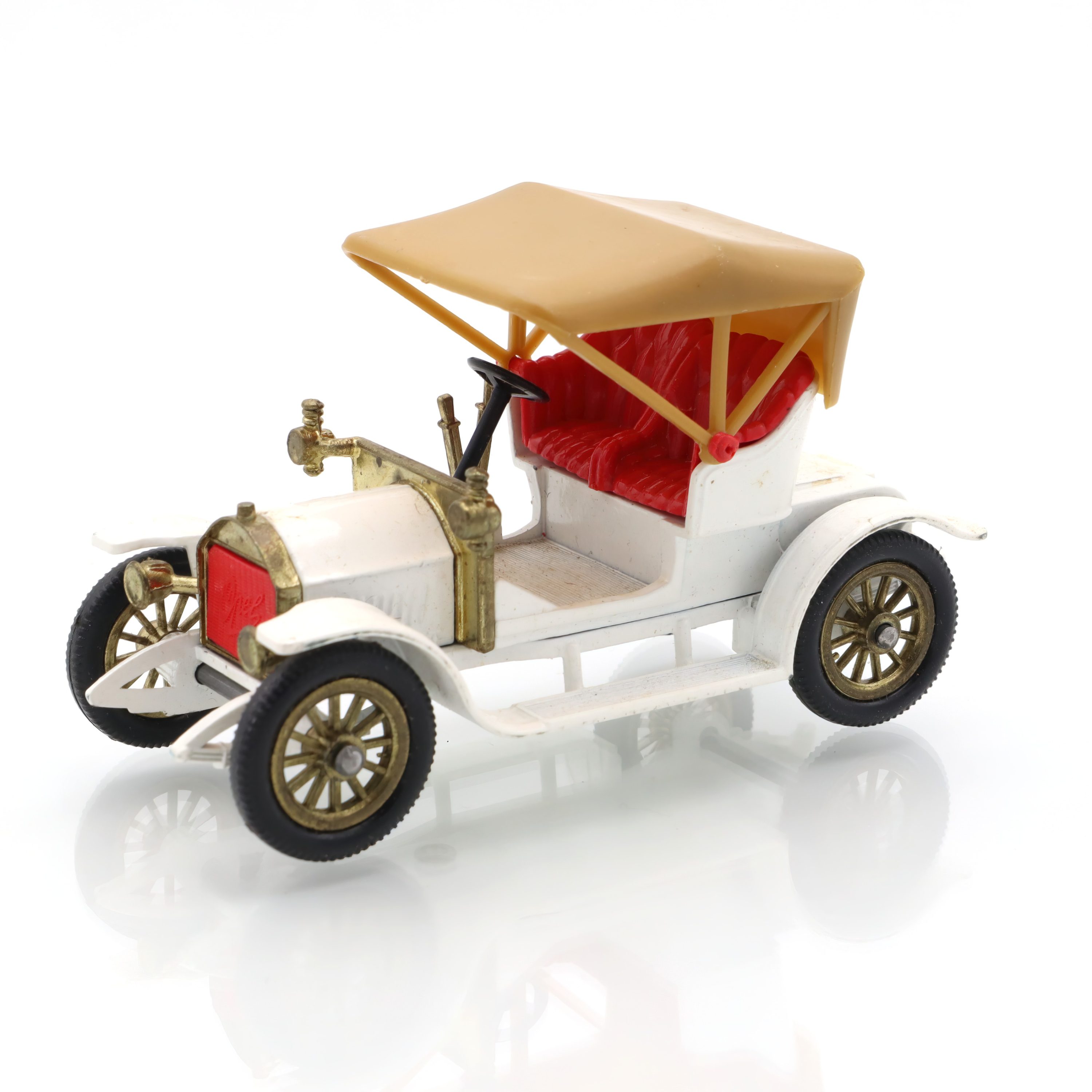 Y-4 1909 Opel Coupe - Vintage Druckgussmodell - Sammlermodell - Matchbox Modelle Aus Vergangenen Zeiten - Klassischer Auto-Nachbau