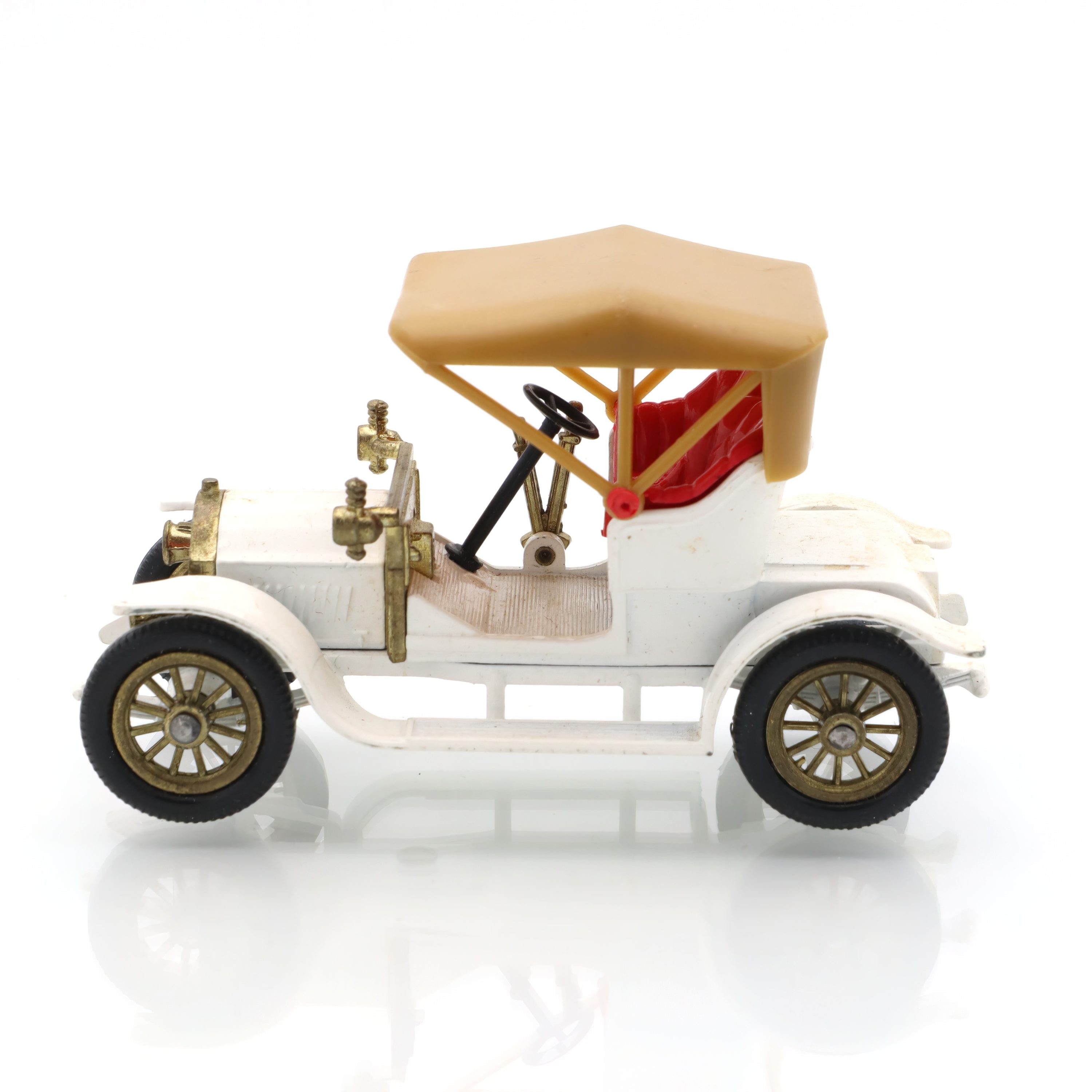Y-4 1909 Opel Coupe - Vintage Druckgussmodell - Sammlermodell - Matchbox Modelle Aus Vergangenen Zeiten - Klassischer Auto-Nachbau