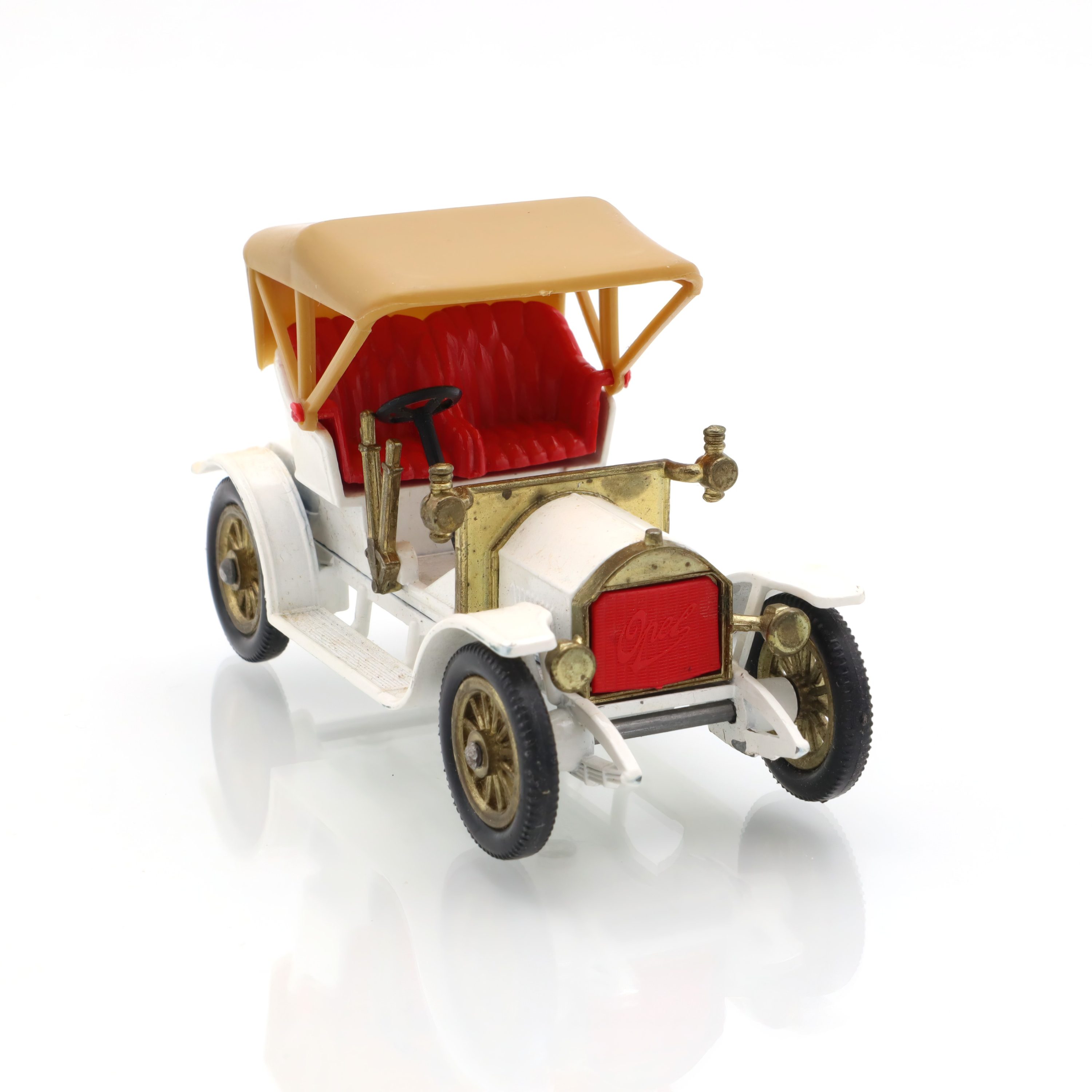 Y-4 1909 Opel Coupe - Vintage Druckgussmodell - Sammlermodell - Matchbox Modelle Aus Vergangenen Zeiten - Klassischer Auto-Nachbau