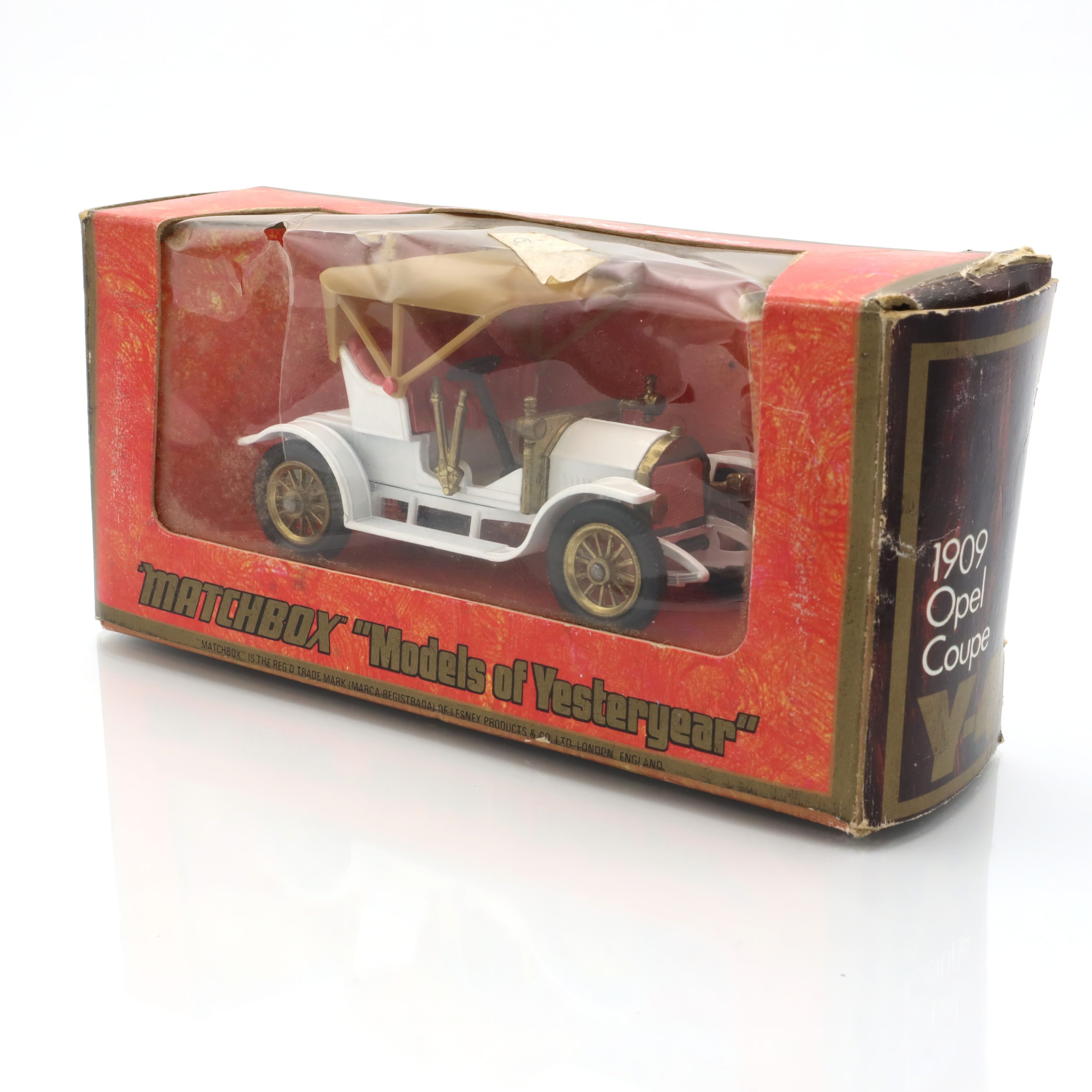 Y-4 Opel Coupé - Vintage Druckgussauto - Sammleredition - Klassisches Deutsches Fahrzeug - Original Matchbox Modell