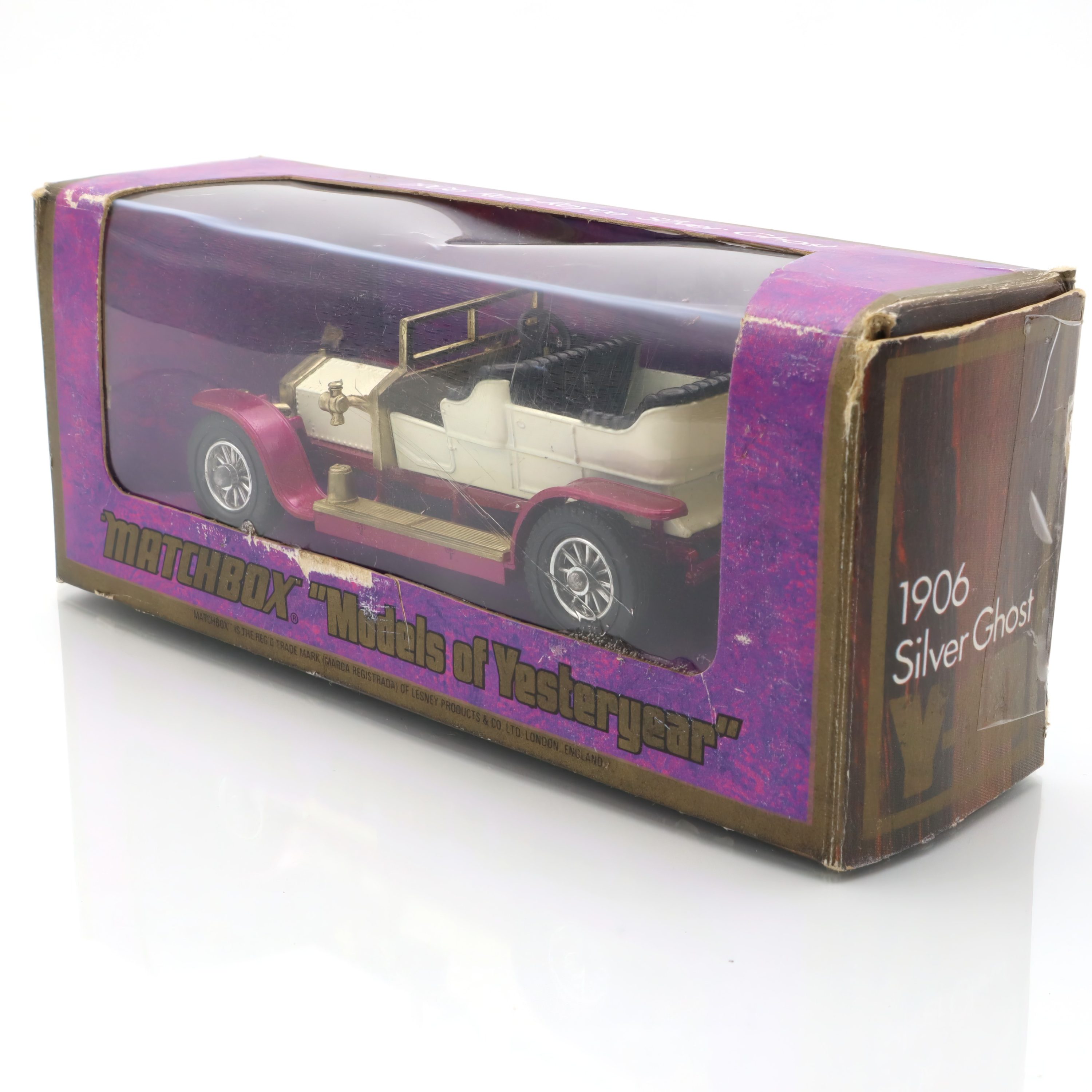 Y-10 1906 Rolls Royce Silver Ghost - Vintage Druckguss Sammlerstück - Klassisches Automodell - Detaillierte Nachbildung