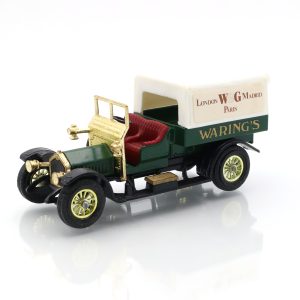 Y-13 Crossley 1918 Warning's Truck - Vintage Druckgussmodell - Matchbox Sammlerstück - Antikes Spielzeugfahrzeug