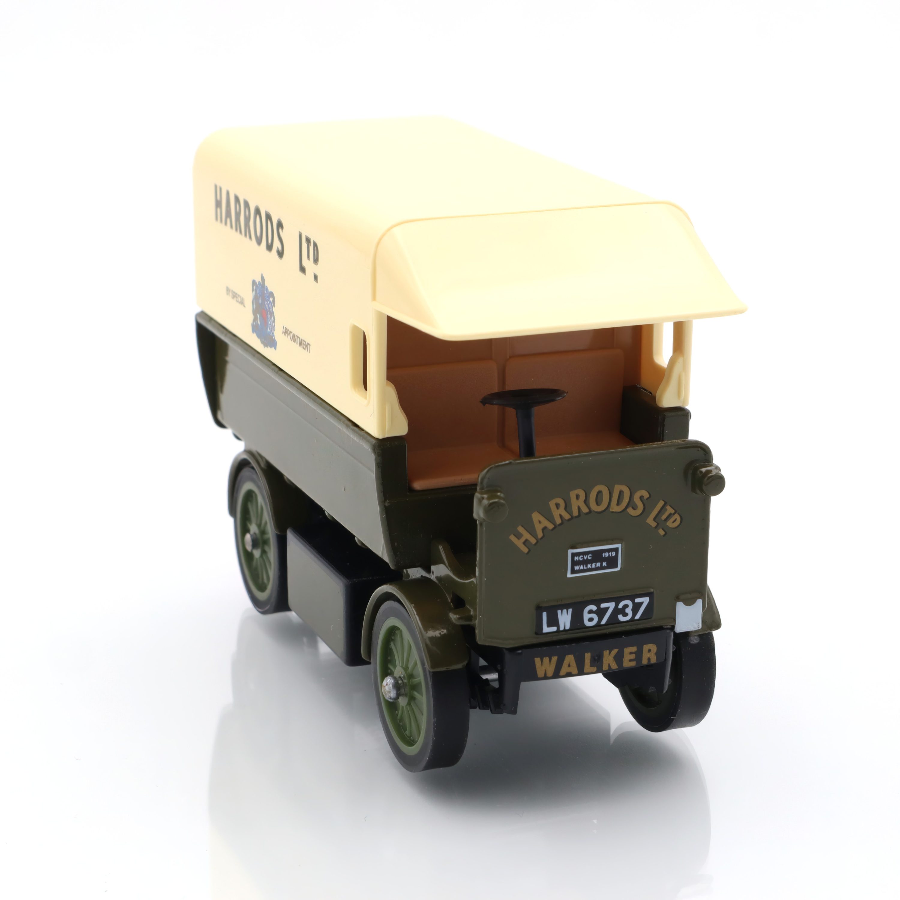 Y-29 Walker Elektro-Transporter - Vintage Sammlermodell - Druckguss-Spielzeugfahrzeug - Klassisches Elektrotransporter-Design