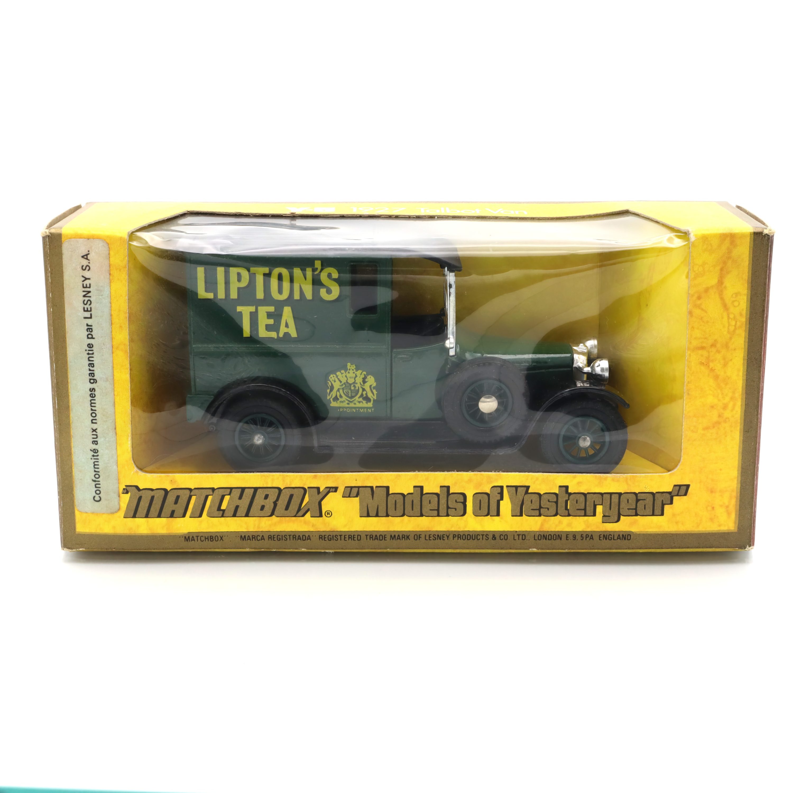 Y-5 Talbot Lipton’s Tea - Vintage Diecast Modell - 1920er Inspiriertes Sammlerstück - Klassisches Autodesign - Seltene Matchbox Edition