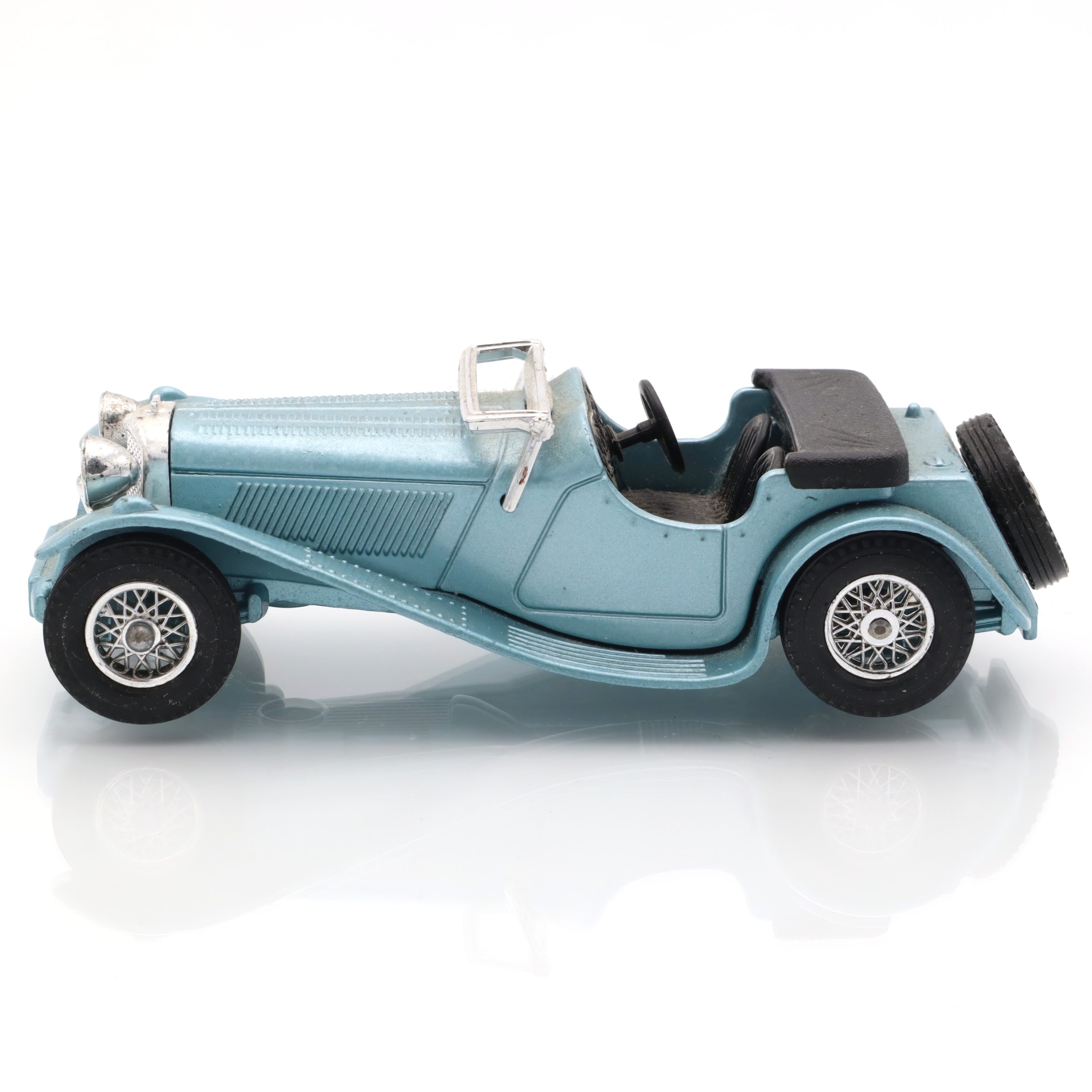 Y-1 1936 Jaguar - Vintage Druckguss-Sammlerstück - Matchbox Modelle Von Gestern - Oldtimer-Replik - Automodell Der 1930er Jahre