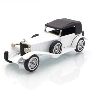 Y-16 Mercedes SS Weiß - Vintage Druckguss-Auto - Sammlermodell Fahrzeug - Klassischer Mercedes Benz Spielzeugwagen