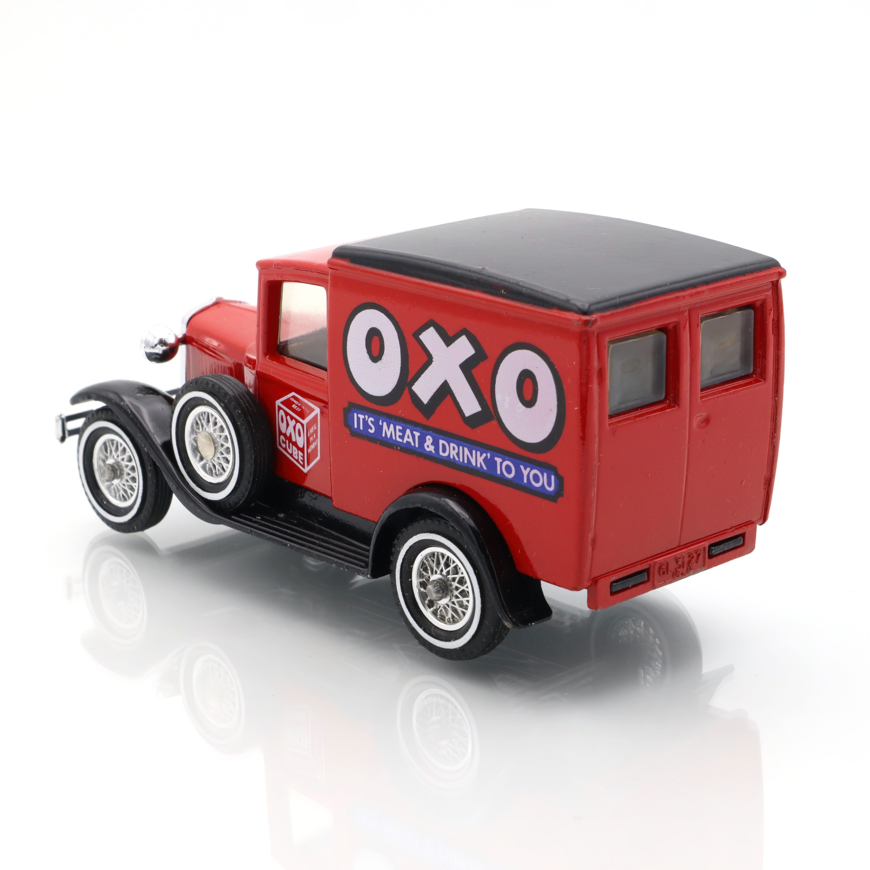 Y-22 Ford-T OXO - Vintage Diecast Sammlermodell - Matchbox Modelle Aus Vergangenen Zeiten - Klassisches Auto Replik