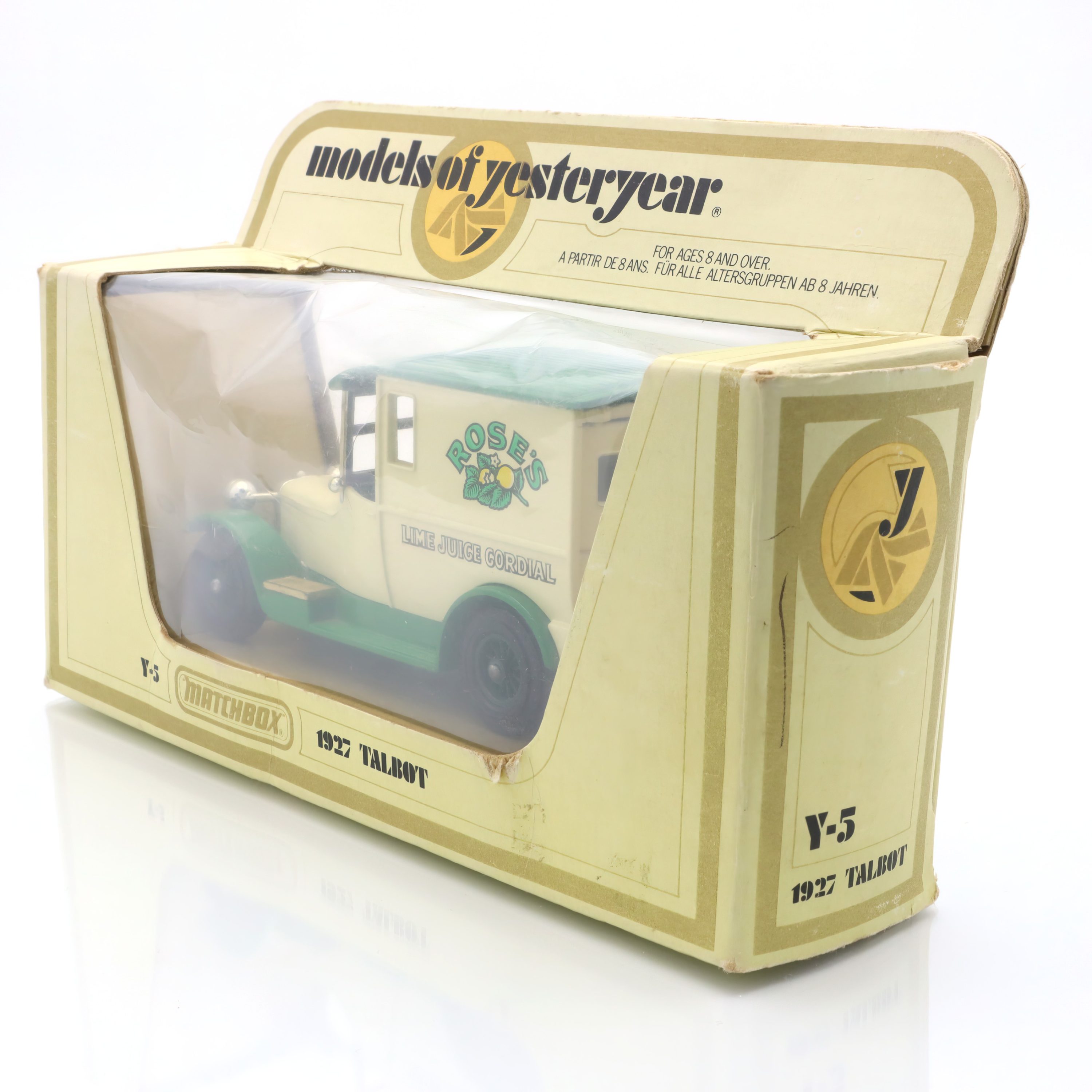 Y-5 Talbot 1927 - Rose’s Lieferwagen - Vintage Modellauto Aus Metallguss - Sammleredition - Klassische Auto-Replik