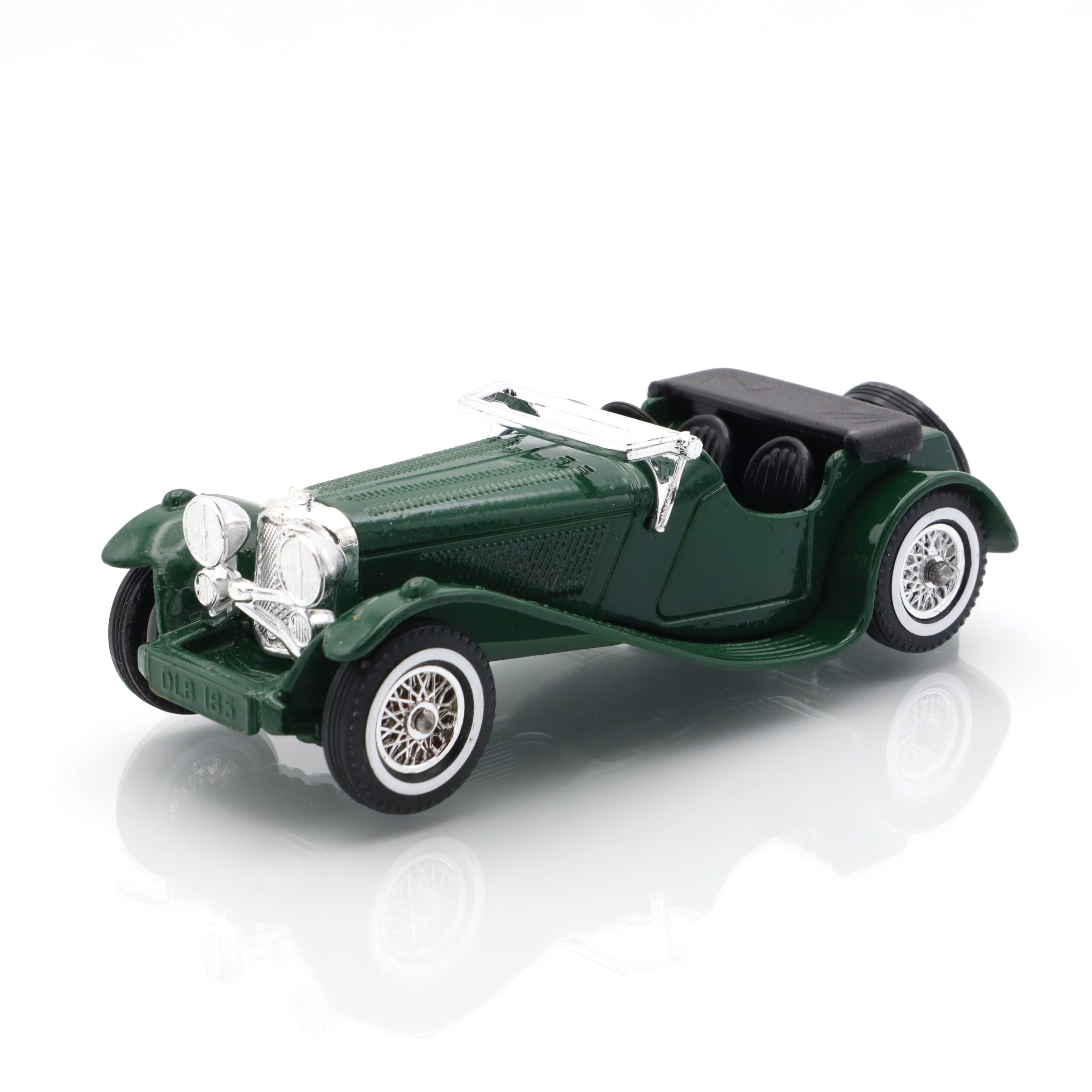 Y-1 Jaguar SS100 - Klassischer Britischer Sportwagen - Vintage Sammlermodell - Modellauto Aus Druckguss - Automobil-Ikone Der 1930er Jahre