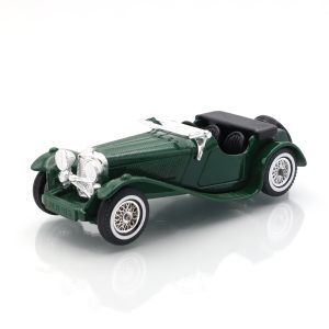 Y-1 Jaguar SS100 - Klassischer Britischer Sportwagen - Vintage Sammlermodell - Modellauto Aus Druckguss - Automobil-Ikone Der 1930er Jahre