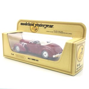 Y-18 1937 Cord 812 - Vintage-Modellauto Aus Druckguss - Sammlermodell - Klassische Automobil-Replik - Historisches Fahrzeug-Spielzeug