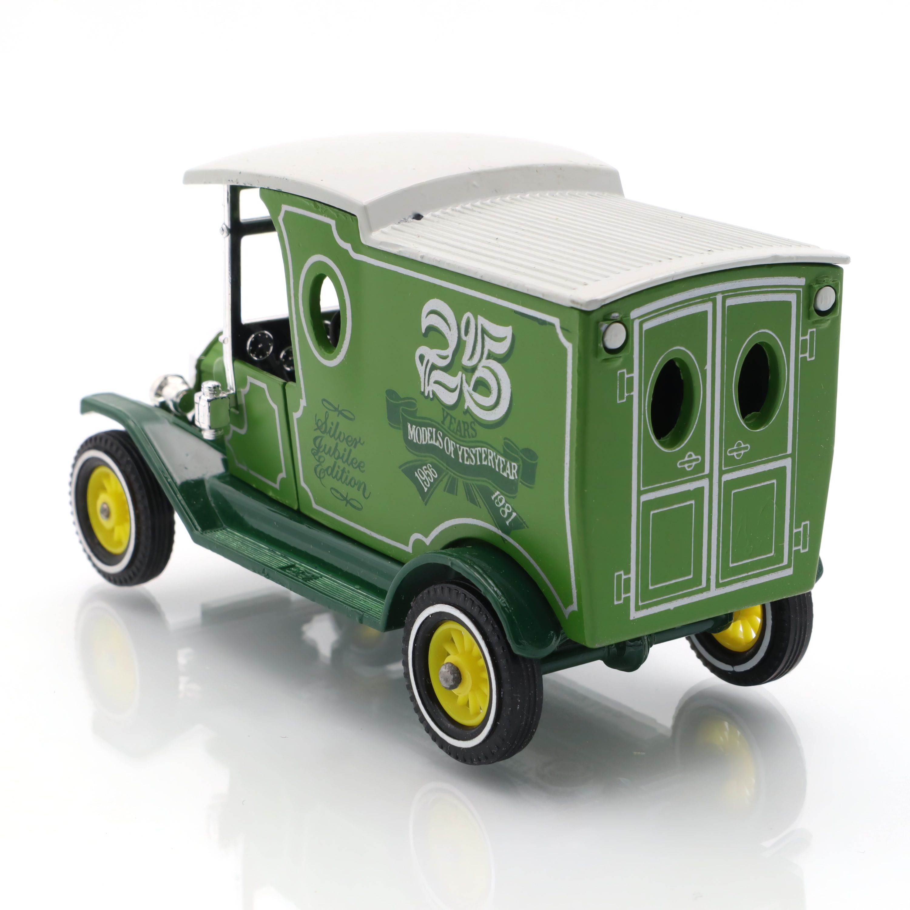Y-12 1912 Ford Model T - Matchbox Modelle Aus Vergangenen Zeiten Diecast - Silver Jubilee Edition - 25 Jahre MOY - Sammlerstück