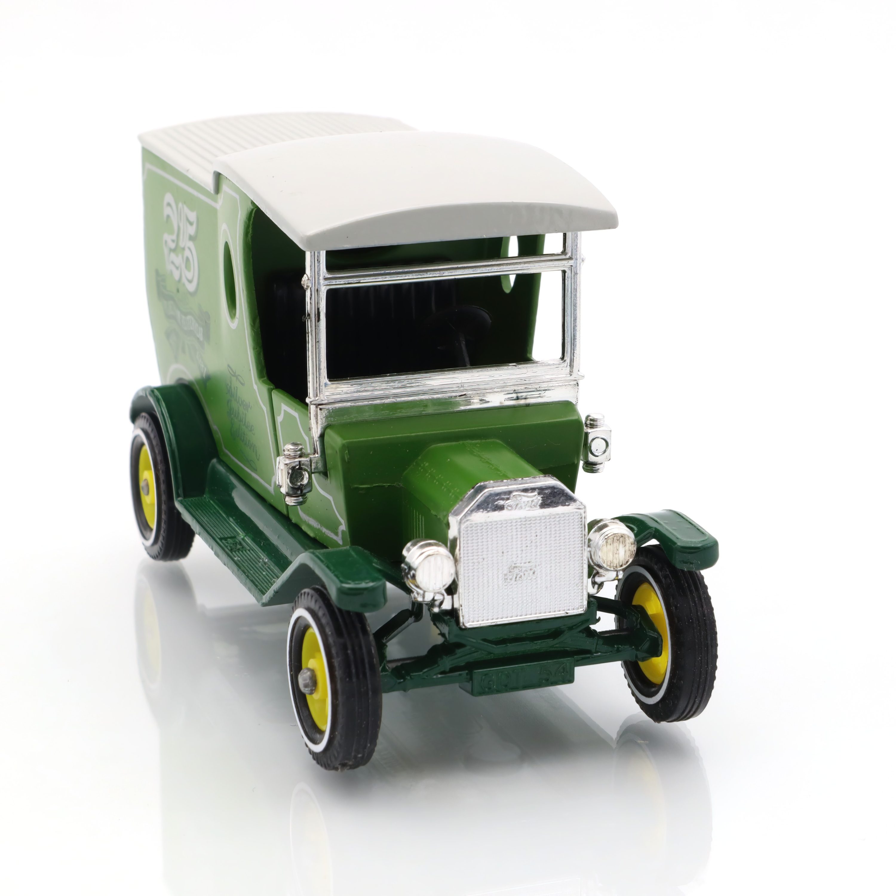 Y-12 1912 Ford Model T - Matchbox Modelle Aus Vergangenen Zeiten Diecast - Silver Jubilee Edition - 25 Jahre MOY - Sammlerstück