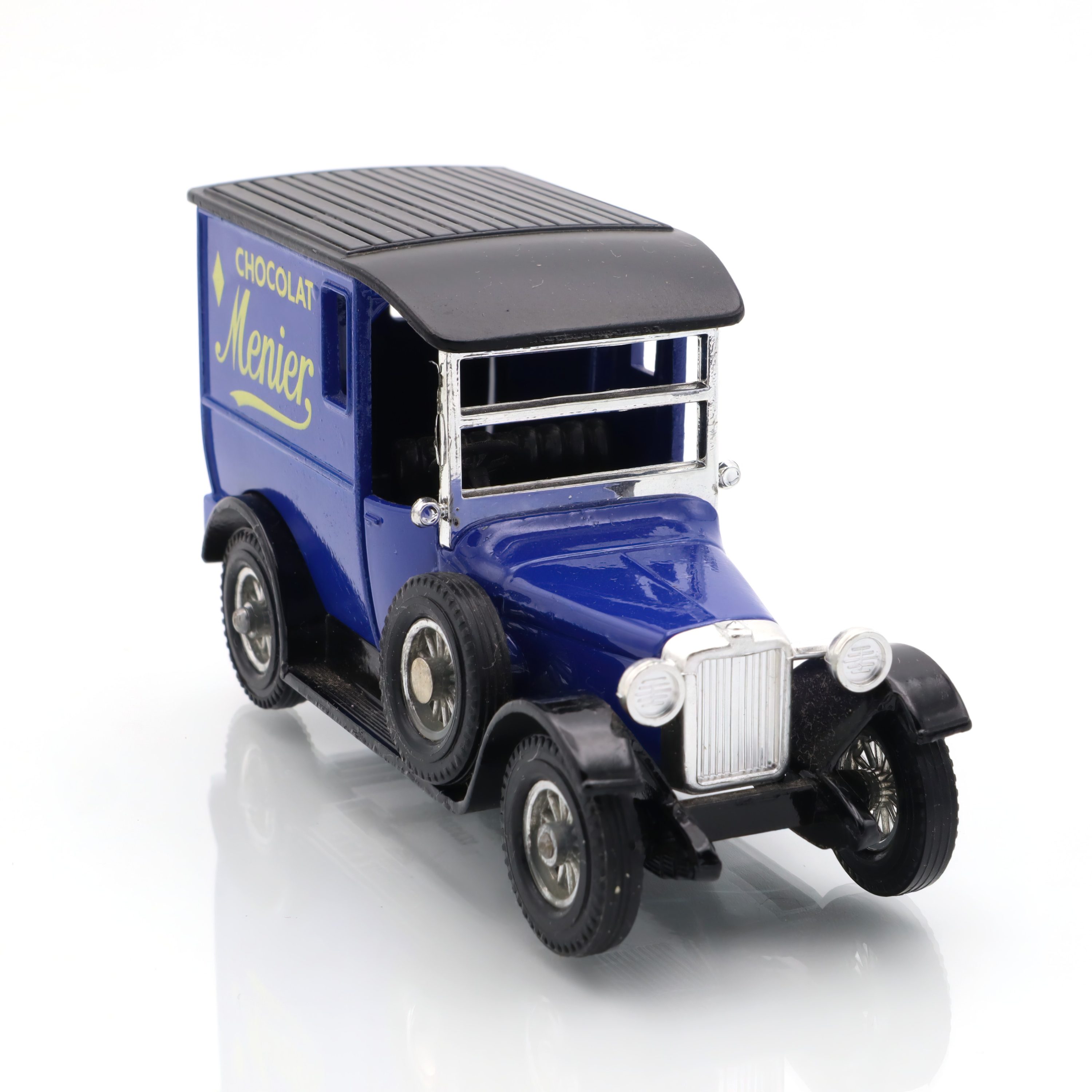 Y-5 Talbot Menier Lieferwagen - Vintage Druckguss Sammlerstück - Klassisches Automobil Replik - Matchbox Modelle Der Vorkriegszeit