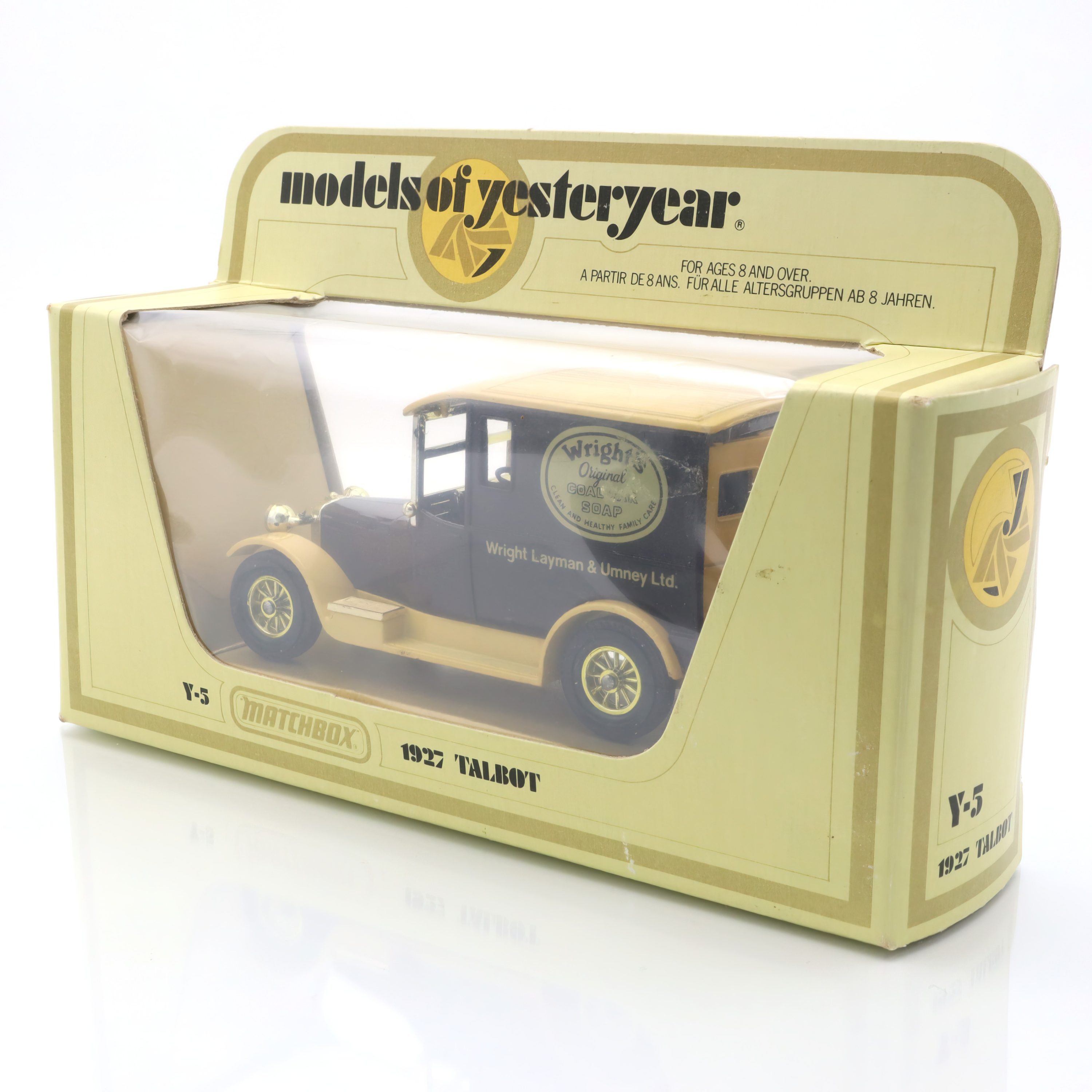 Y-5 1927 Talbot Wright Lieferwagen - Druckgussmodell - Vintage Sammlerstück - Seltene Matchbox Edition - Klassisches Ausstellungsstück