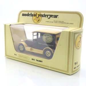 Y-5 1927 Talbot Wright Lieferwagen - Druckgussmodell - Vintage Sammlerstück - Seltene Matchbox Edition - Klassisches Ausstellungsstück