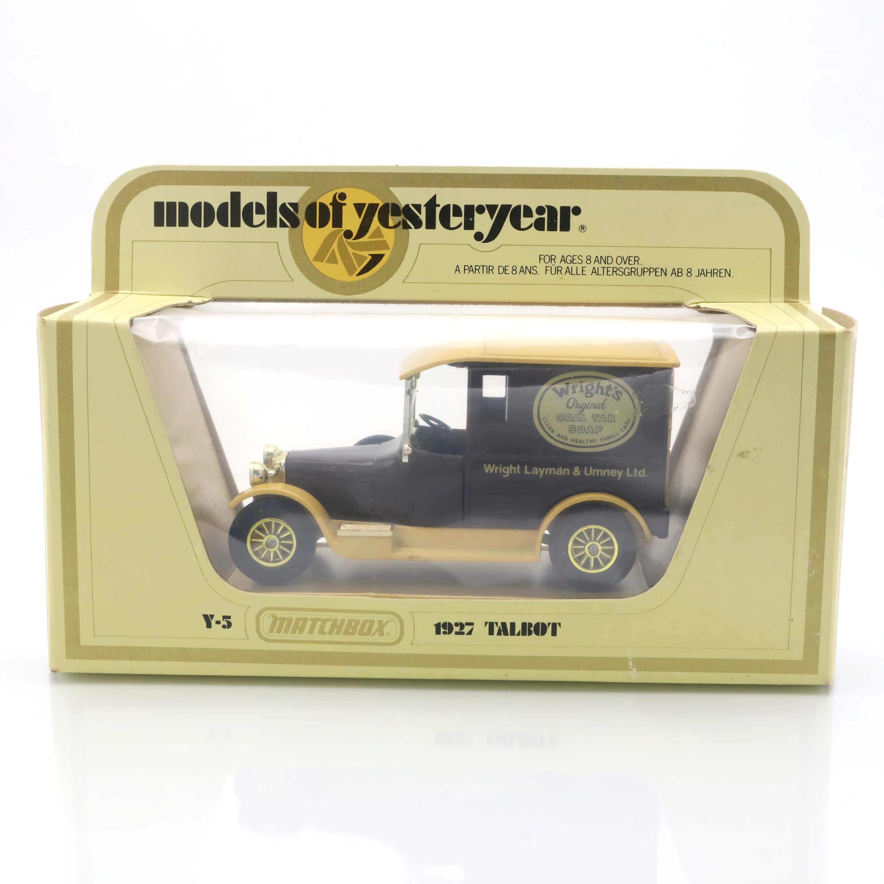 Y-5 1927 Talbot Wright Lieferwagen - Druckgussmodell - Vintage Sammlerstück - Seltene Matchbox Edition - Klassisches Ausstellungsstück