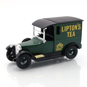 Y-5 1927 Talbot Lieferwagen - Lipton’s Tea - Vintage Druckguss Sammlerstück - Klassischer Britischer Werbe-Lieferwagen