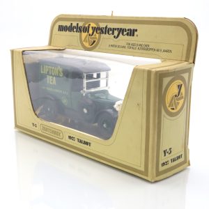 Y-5 Talbot Lipton’s Tea Van - Sammlermodell Aus Diecast - Vintage Lieferwagen - Klassisches Werbedesign - Seltenes Erinnerungsstück