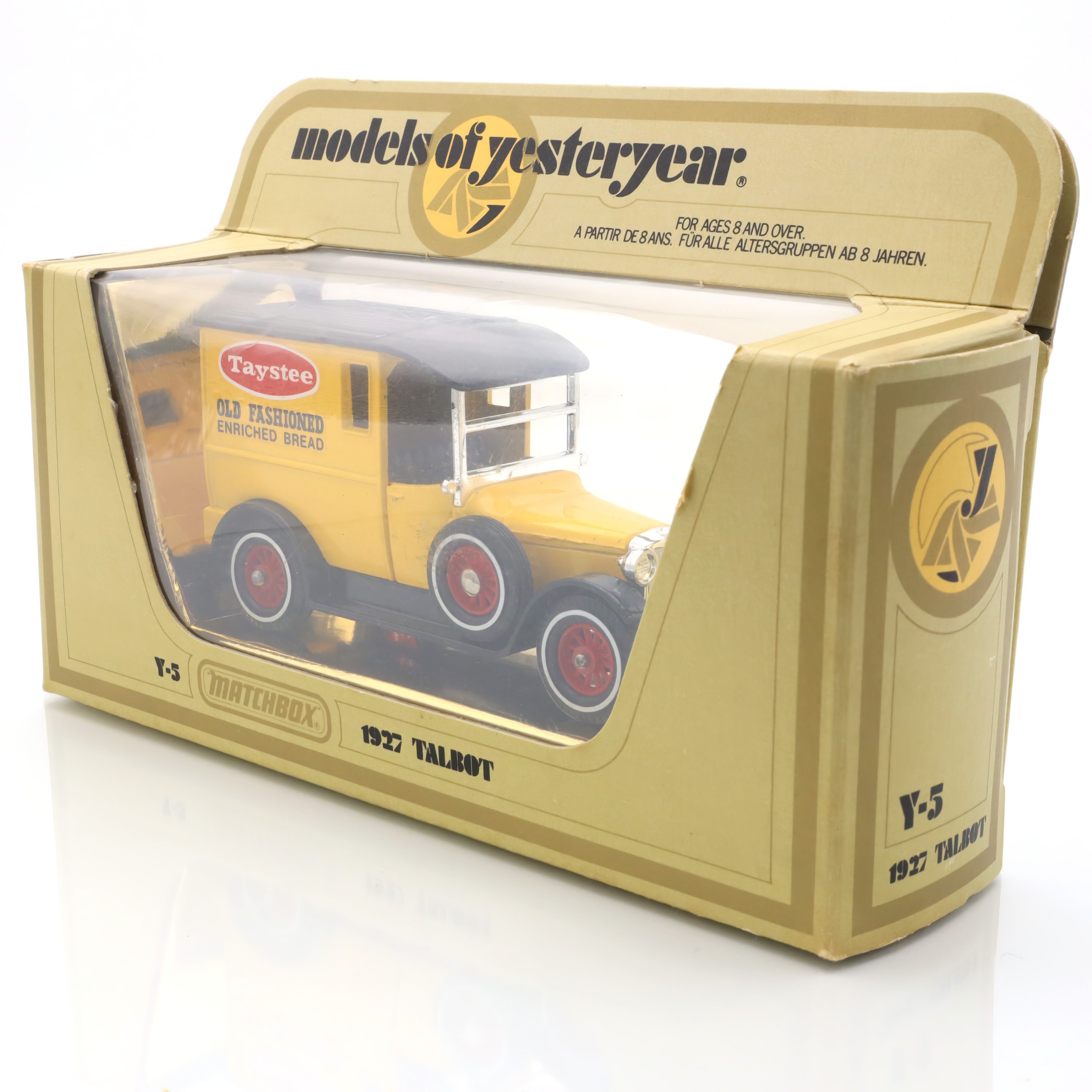 Y-5 1927 Talbot Taystee Brot Lieferwagen - Vintage Lieferfahrzeug - Sammler Diecast Modell - Seltene Matchbox Edition