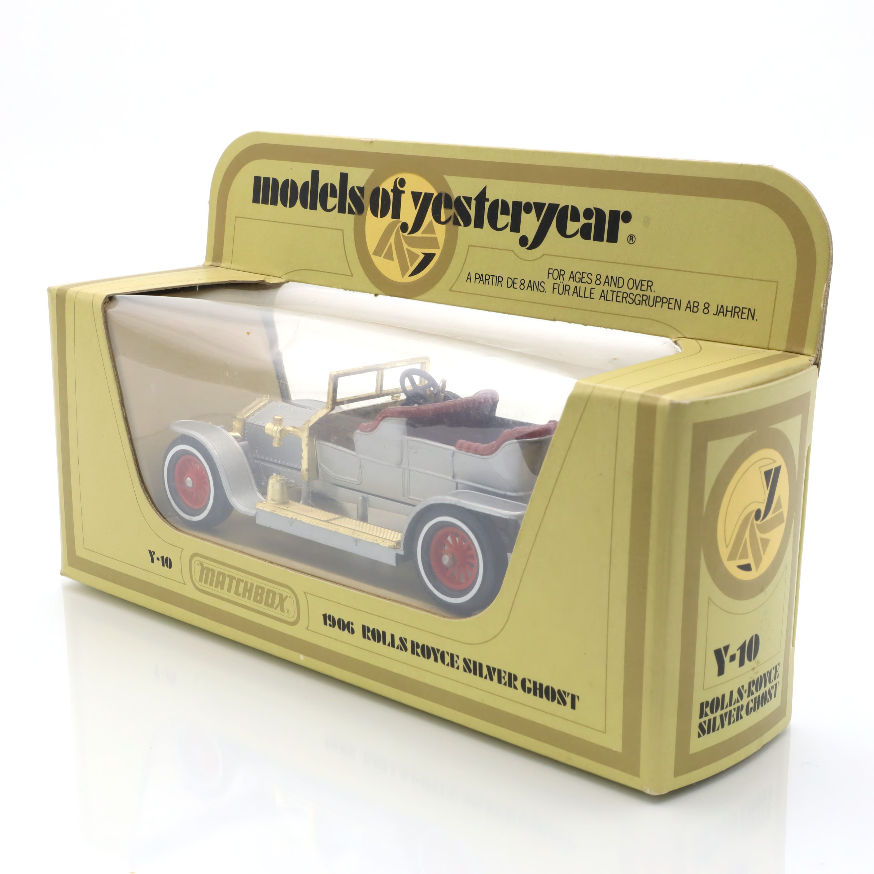 Y-10 1906 Rolls Royce Silver Ghost - Vintage Modellauto Aus Druckguss - Klassischer Automobil-Miniatur - Antikes Spielzeugauto Replik
